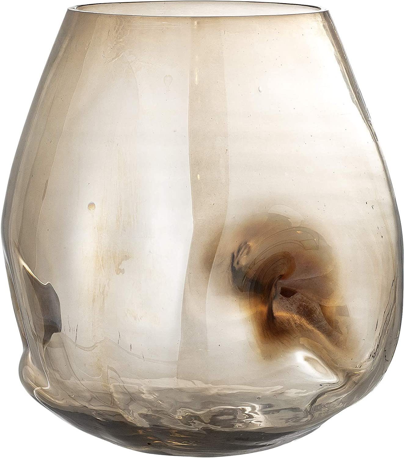 St) Ifza, (1 Bloomingville Bloomingville braun, Glas Dekovase Vase