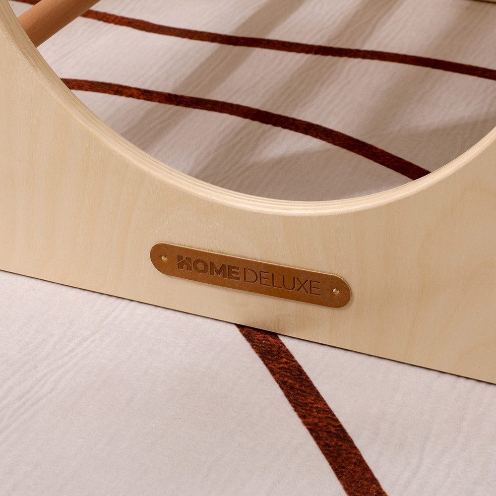 HOME DELUXE Kletterwand Kletterwürfel mit Rutsche FINN, Kletterampe, Kletterdreieck, Montessori