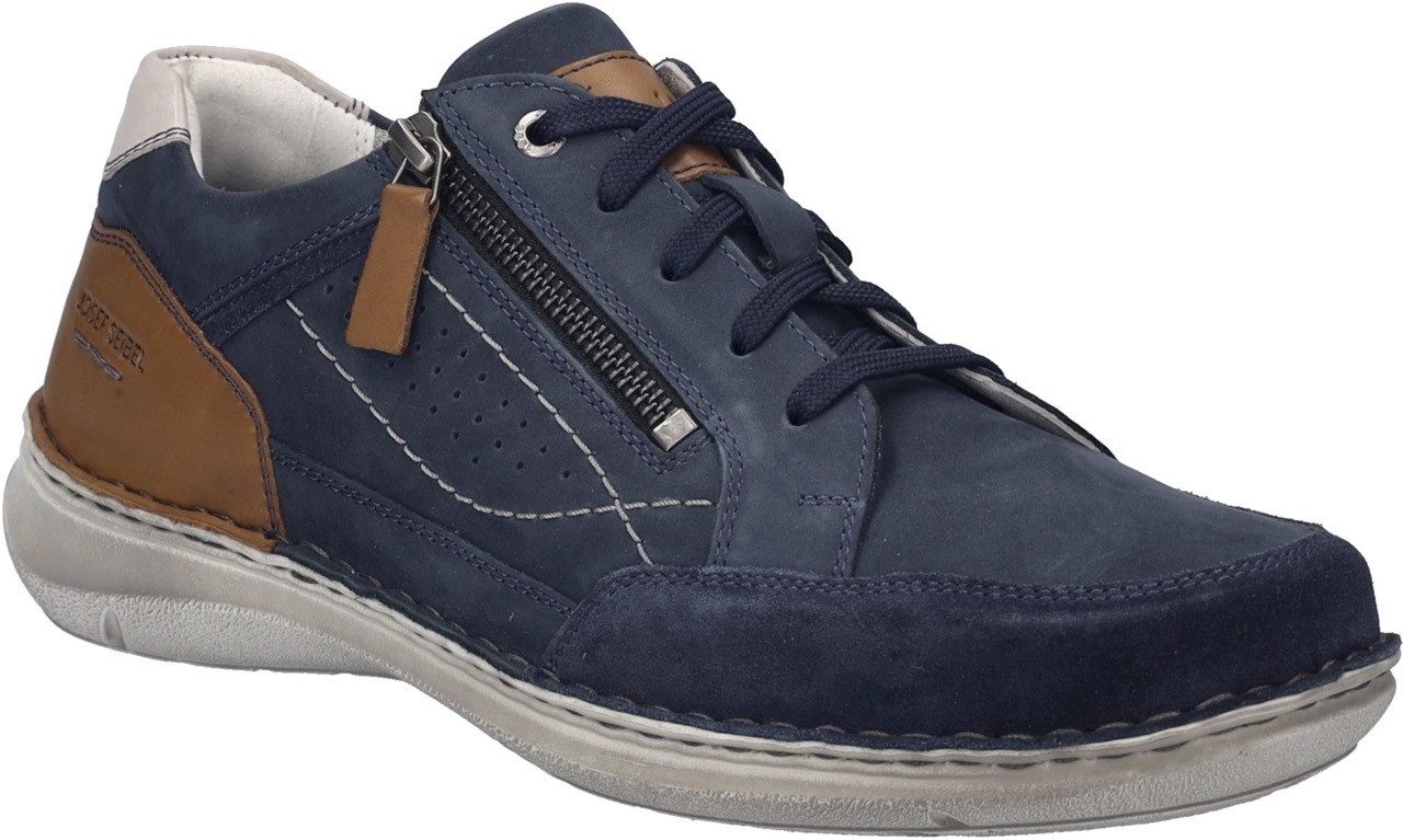 Josef Seibel New Anvers 11 Sneaker Halbschuhh, Schnürschuh, Komortschuh in Schuhweite K (extraweit)