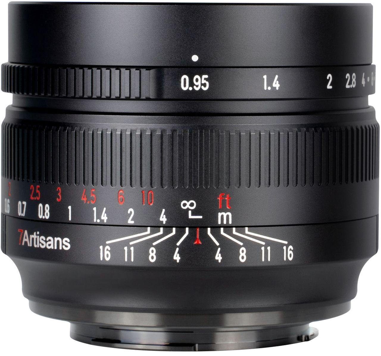 Canon Zoomobjektiv 7Artisans f0,95 EF-M 50mm