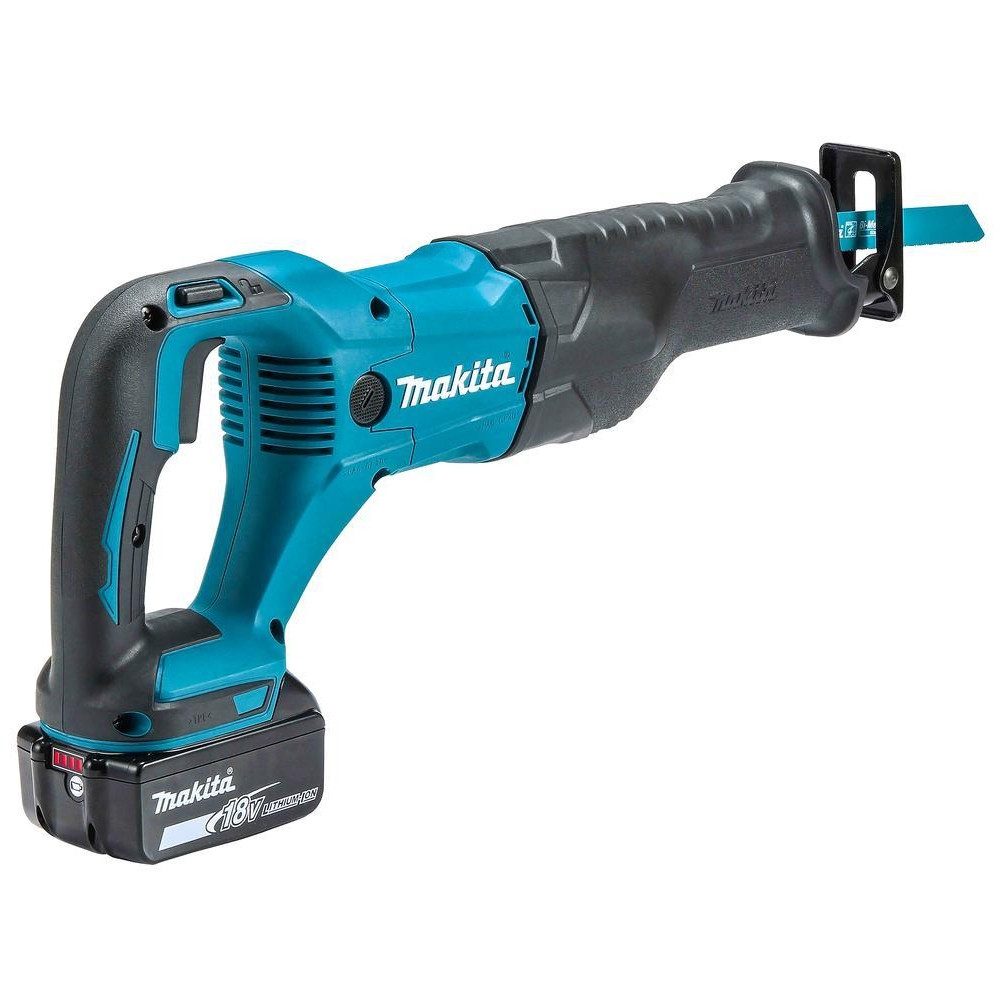 Makita Akku-Säbelsäge DJR186RT Akku-Reciprosäge 18 Volt 1 x Akku 5,0 Ah günstig online kaufen
