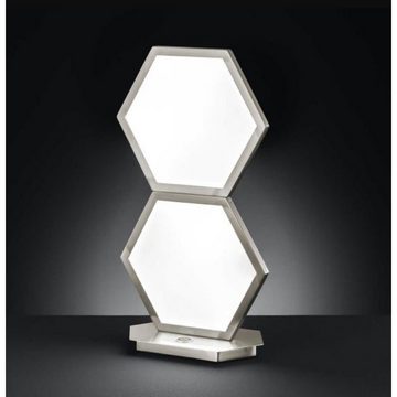WOFI LED Tischleuchte, Leuchtmittel inklusive, Warmweiß, Design Tischlampe LED Lampe Schlafzimmer Nachttischlampe