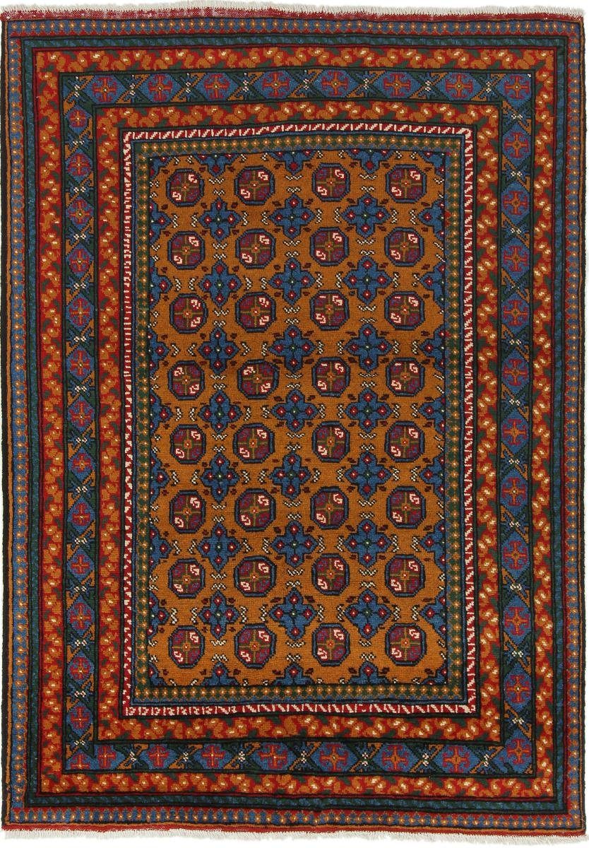 Orientteppich Afghan Akhche Limited 146x205 Handgeknüpfter Orientteppich, Nain Trading, rechteckig, Höhe: 6 mm