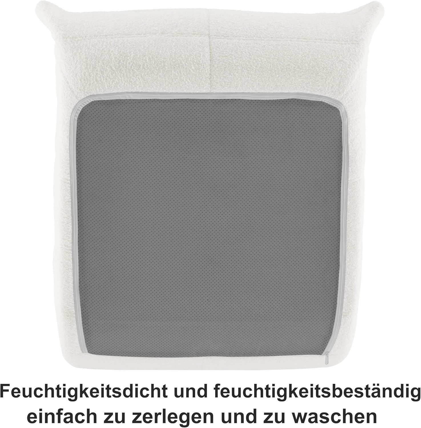 Gotagee Sitzsack Lazy Sofa Bodensofa,Bodenstuhl mit Rückenlehne,Liegesessel