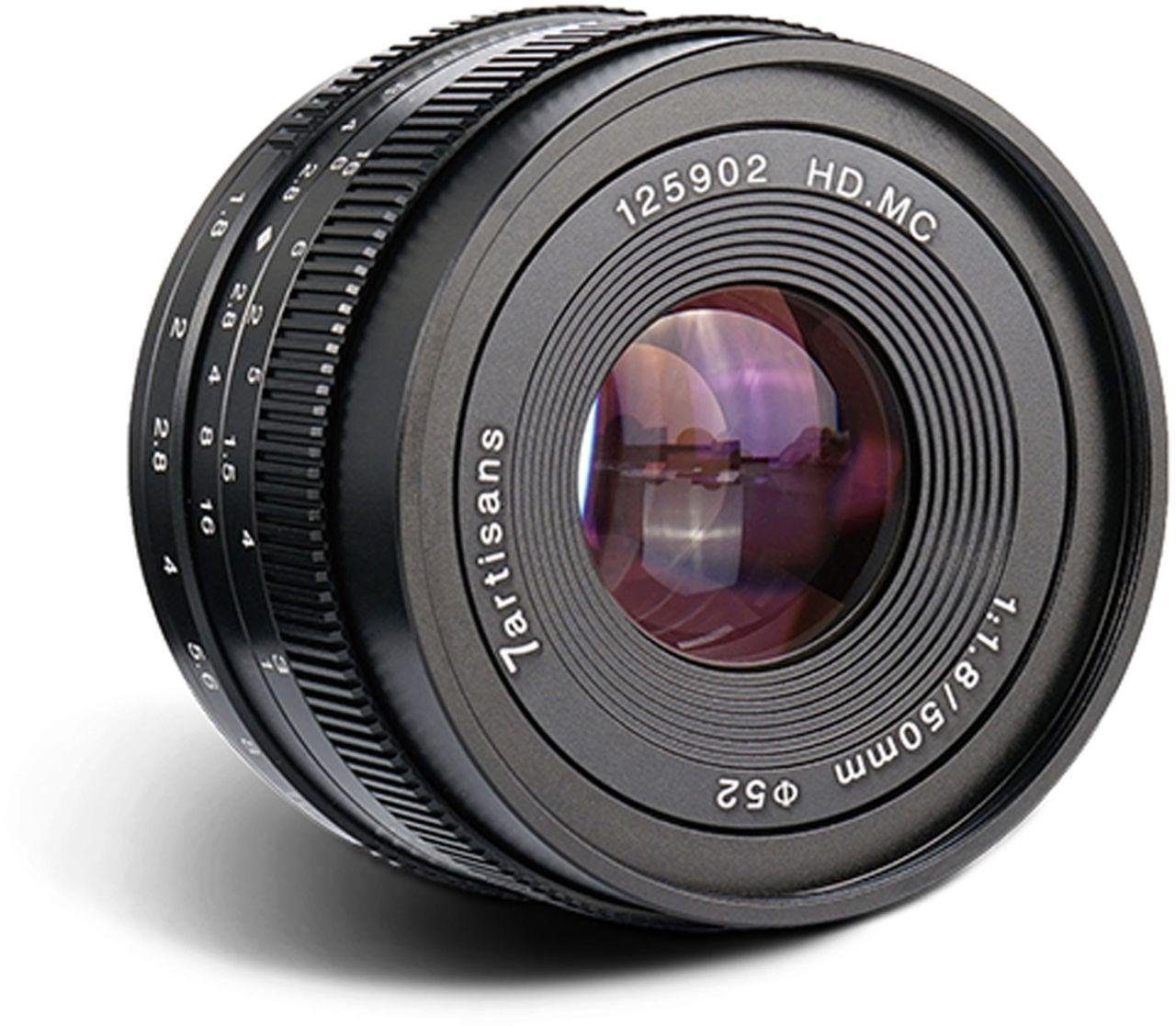 EF-M Zoomobjektiv 50mm f1,8 7Artisans Canon