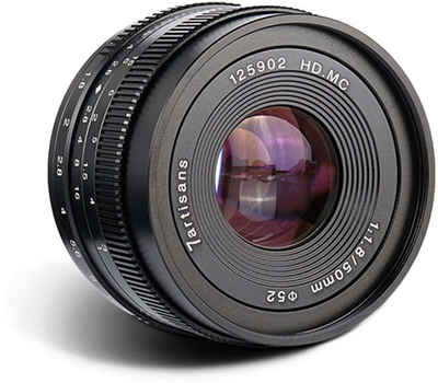 7Artisans 50mm f1,8 Sony E-Mount Zoomobjektiv