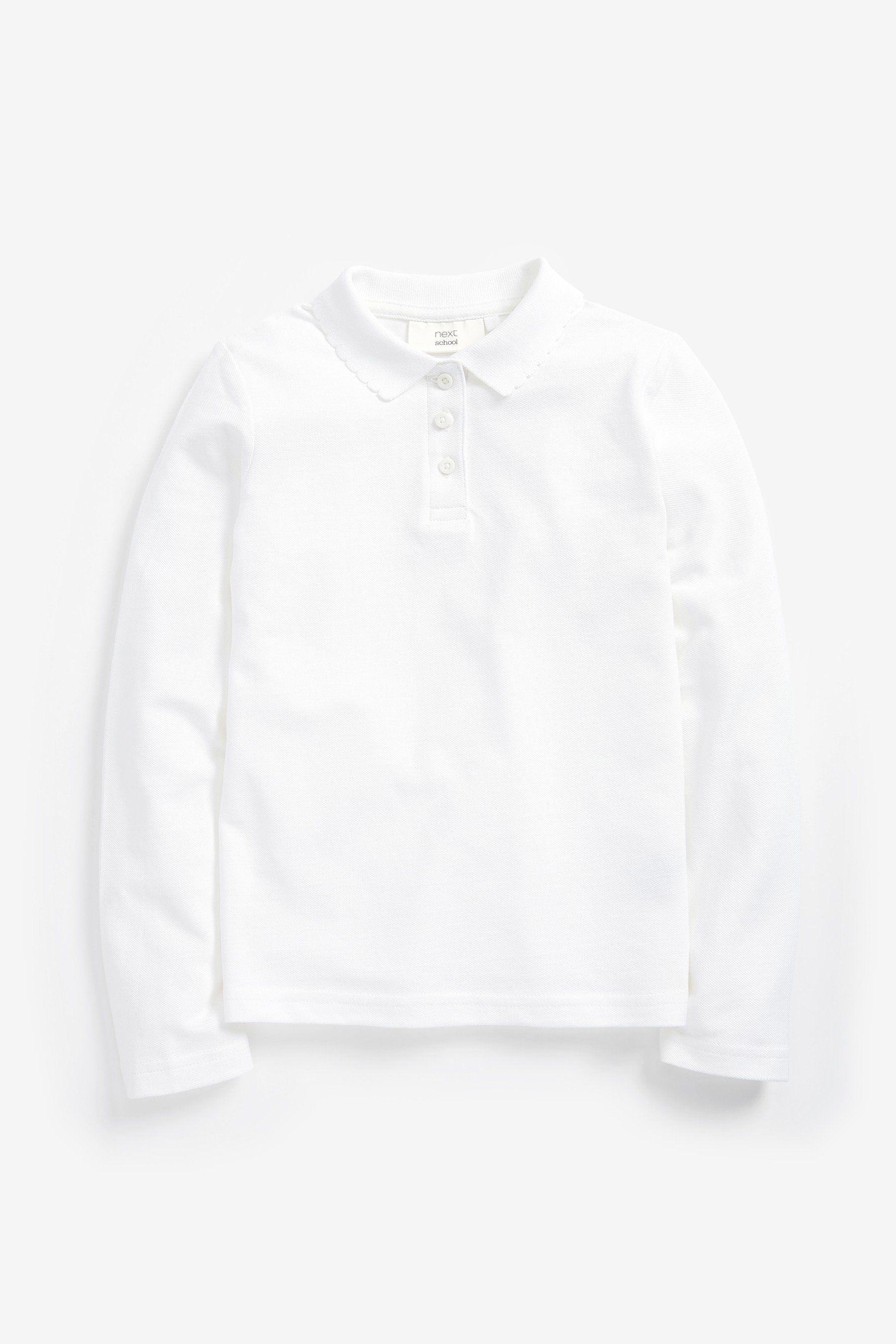 Next Langarm-Poloshirt 2 x Langarm-Polooberteile aus günstig online kaufen
