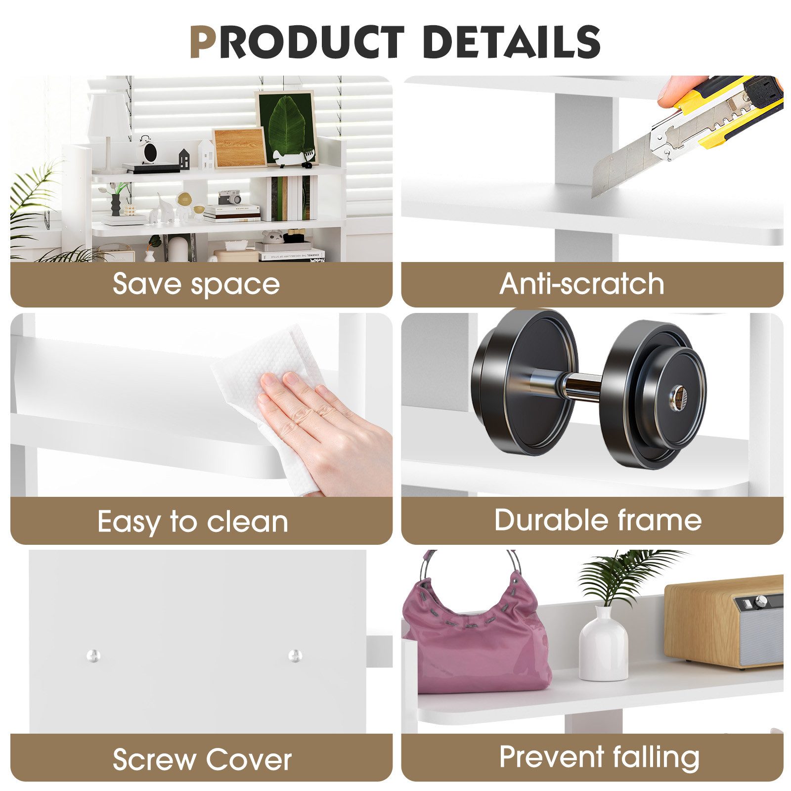 oyajia Schuhregal Schuhablage Flur mit 8 Ebenen Offener Schuhschrank, mit 8 Ablagen für 30 Paare Schuhe,XXL Ständer Regale, Schuhschrank Schuh Organizer Platzsparend, 82 x 26 x 120 cm