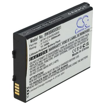 vhbw kompatibel mit Symbol ES400, ES405 Akku Li-Polymer 3000 mAh (3,7 V)