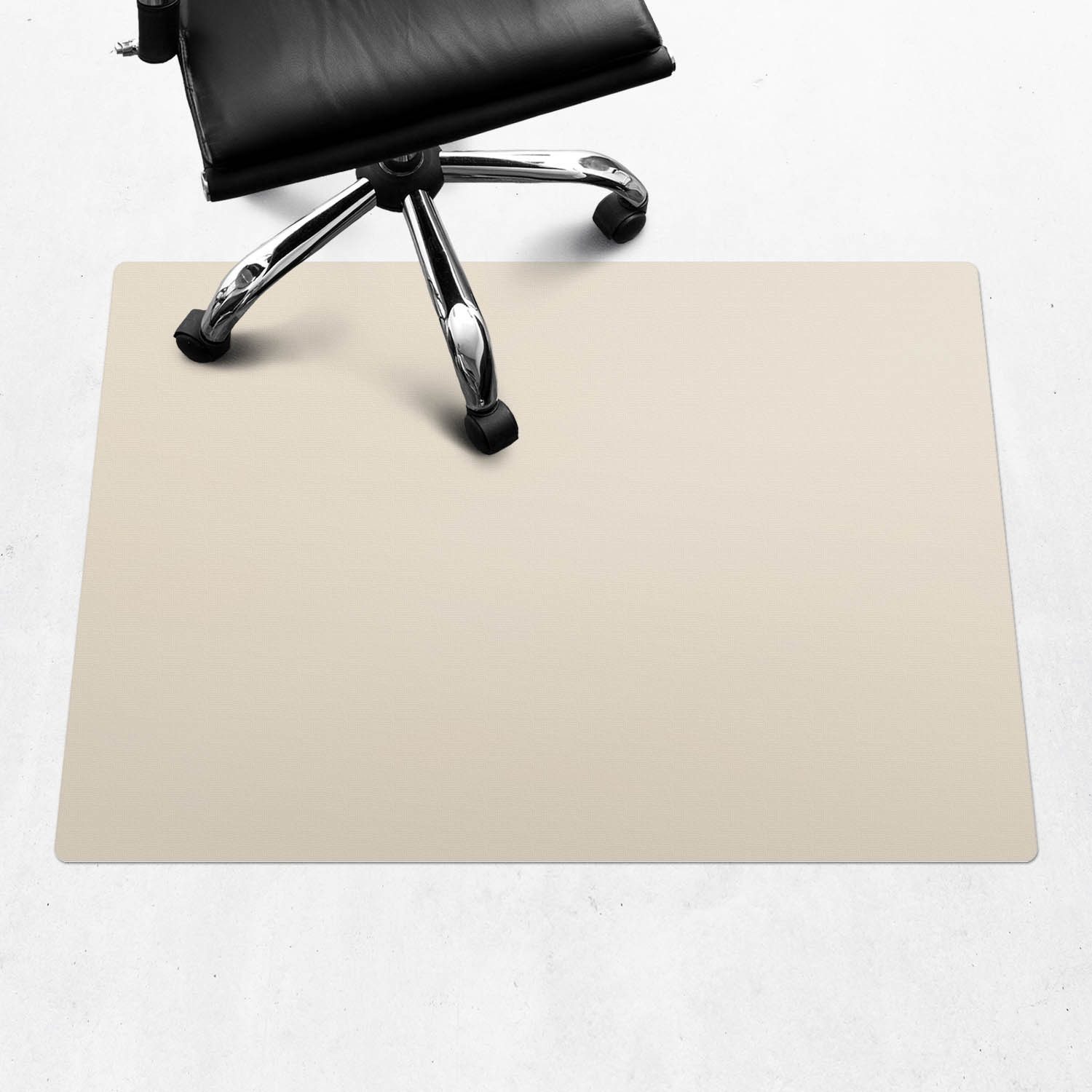 Tulup Bodenschutzmatte Bürostuhlunterlage Farbe Beige n Unterlage Schreibti günstig online kaufen