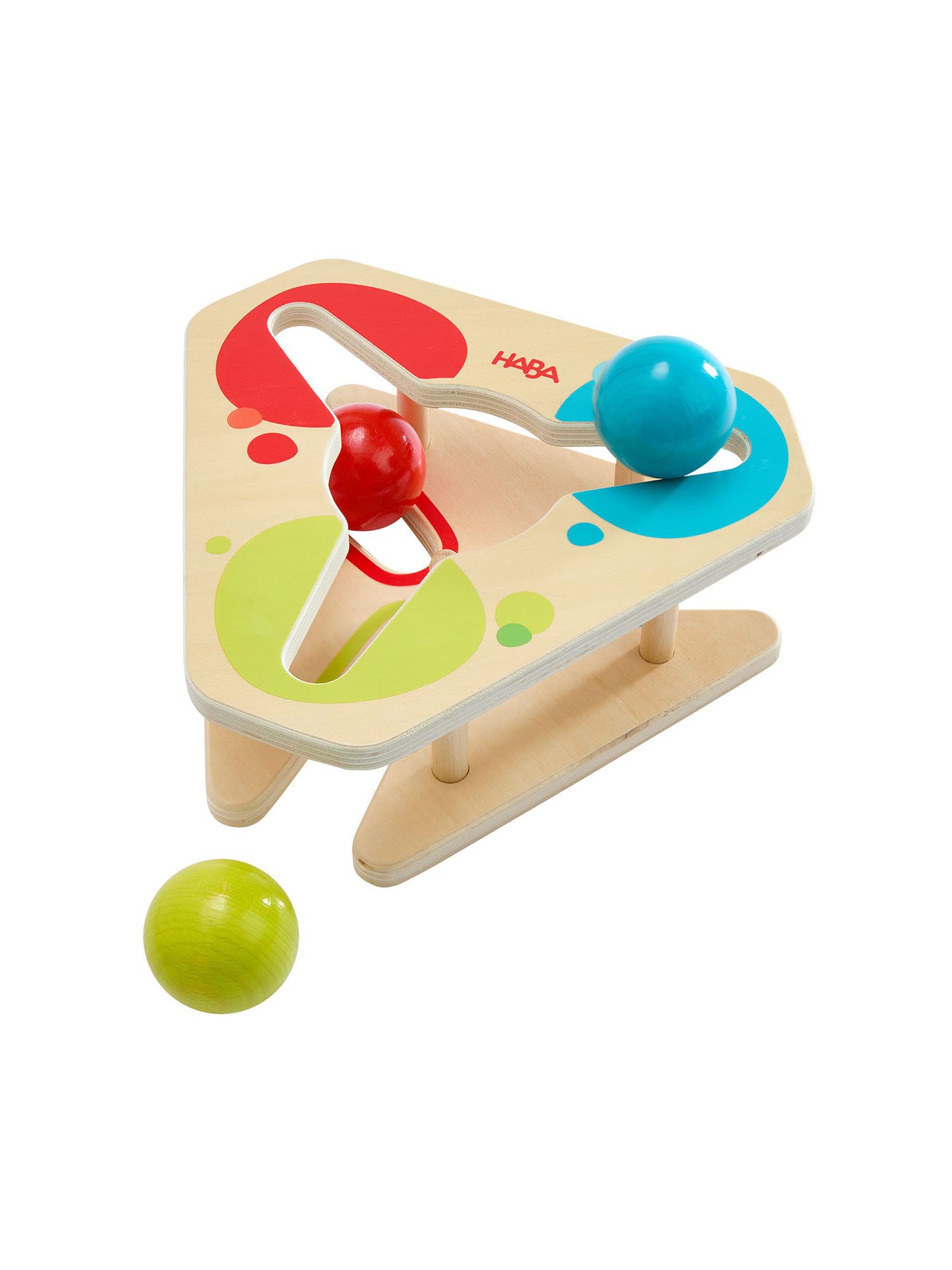 Haba Spiel Stand-Kugelbahn Farbrollerei, Gesellschaftsspiel, Brettspiel, Familienspiel