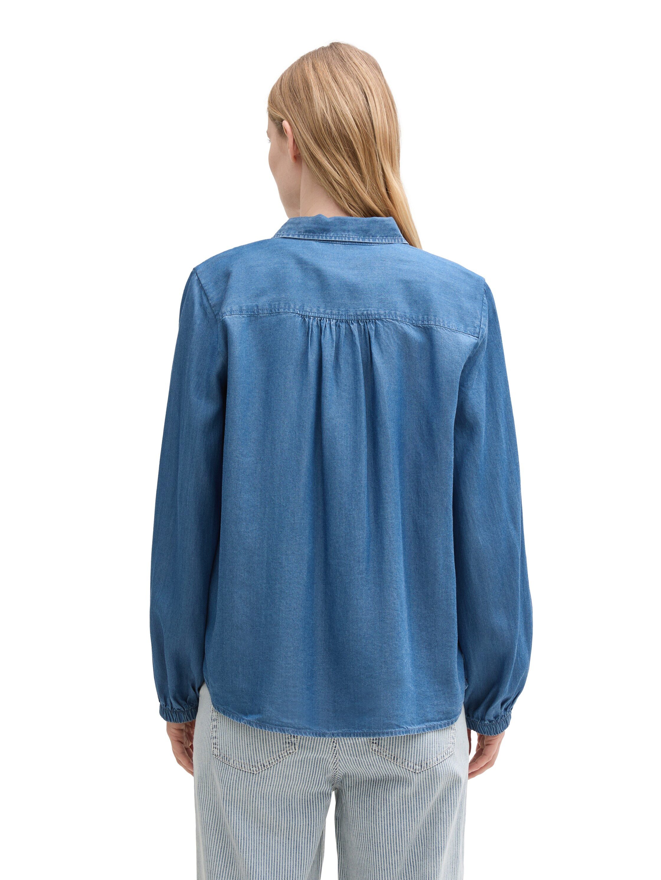 TOM TAILOR Hemdbluse mit Kent Kragen günstig online kaufen