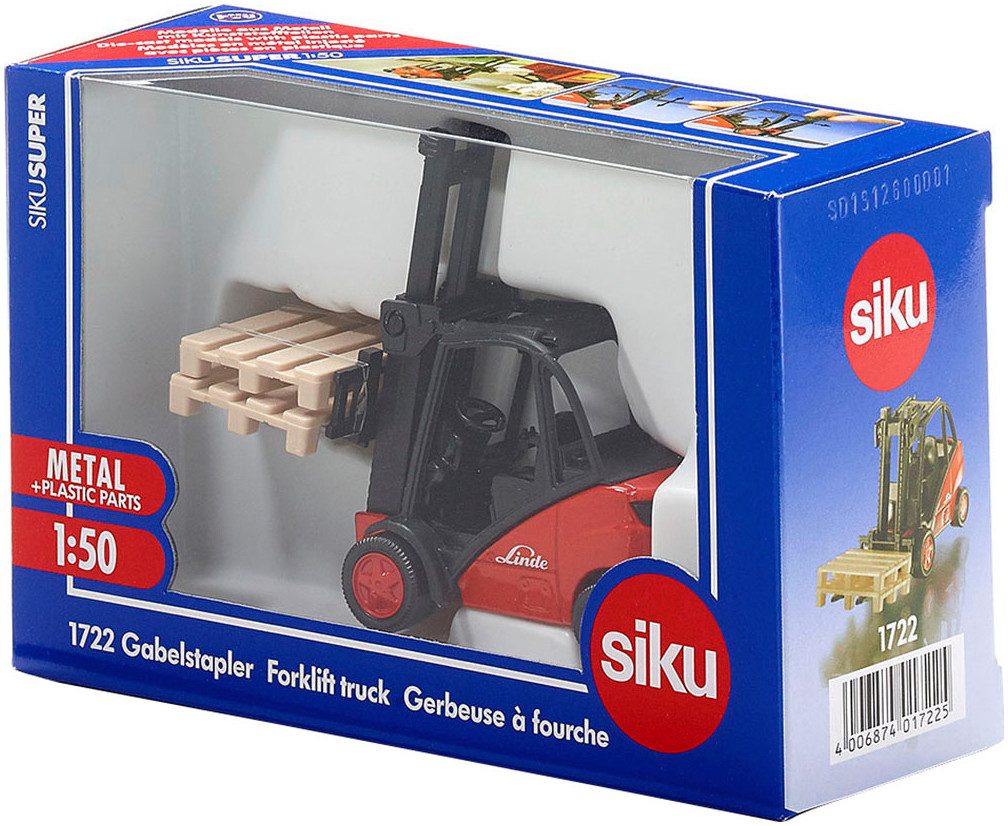 Siku Spielzeug-Gabelstapler SIKU Super, Gabelstapler (1722) günstig online kaufen