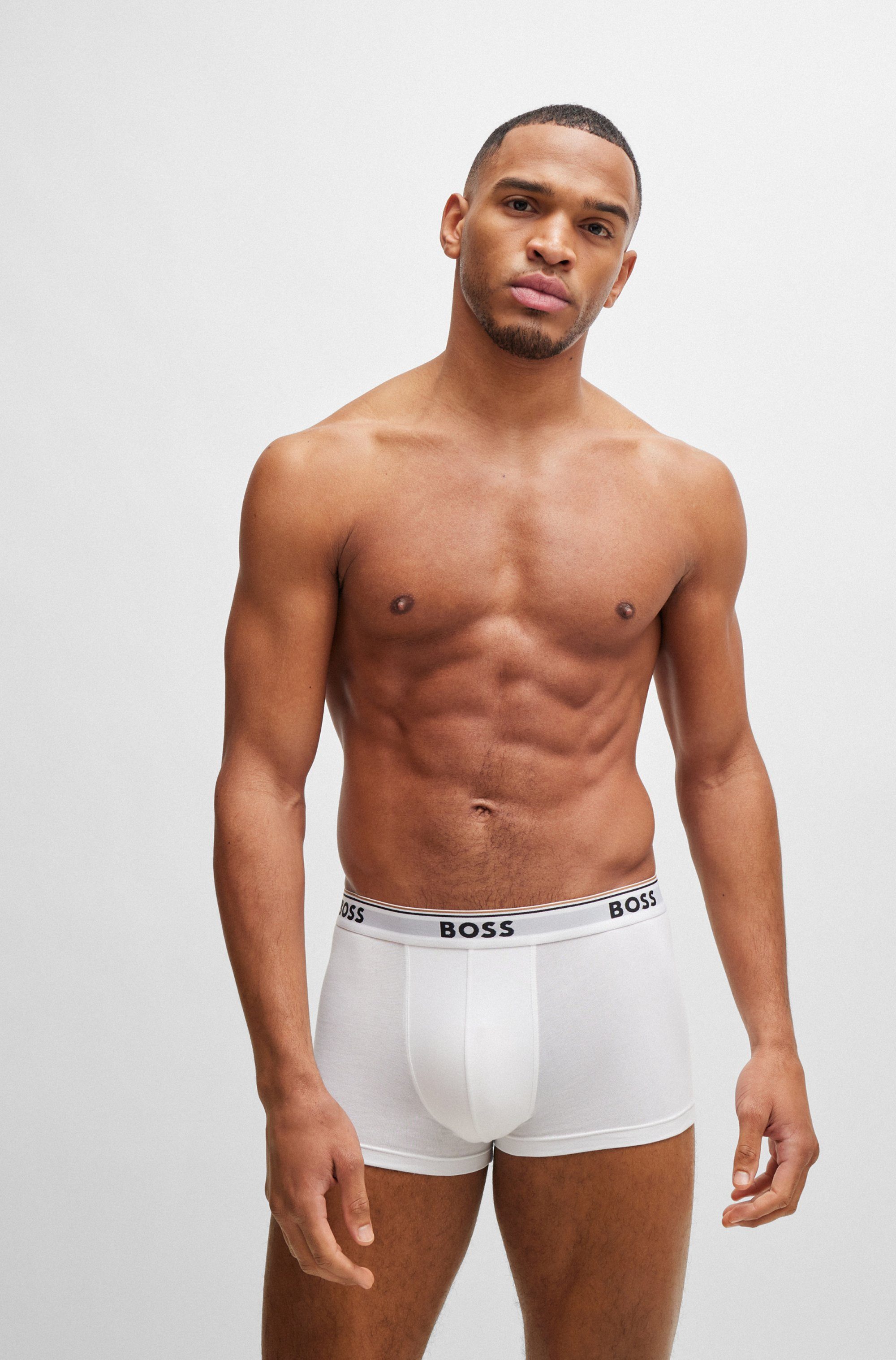 BOSS Trunk TRUNK 3 PACK (3-St) BOSS Schriftzug auf dem Bund