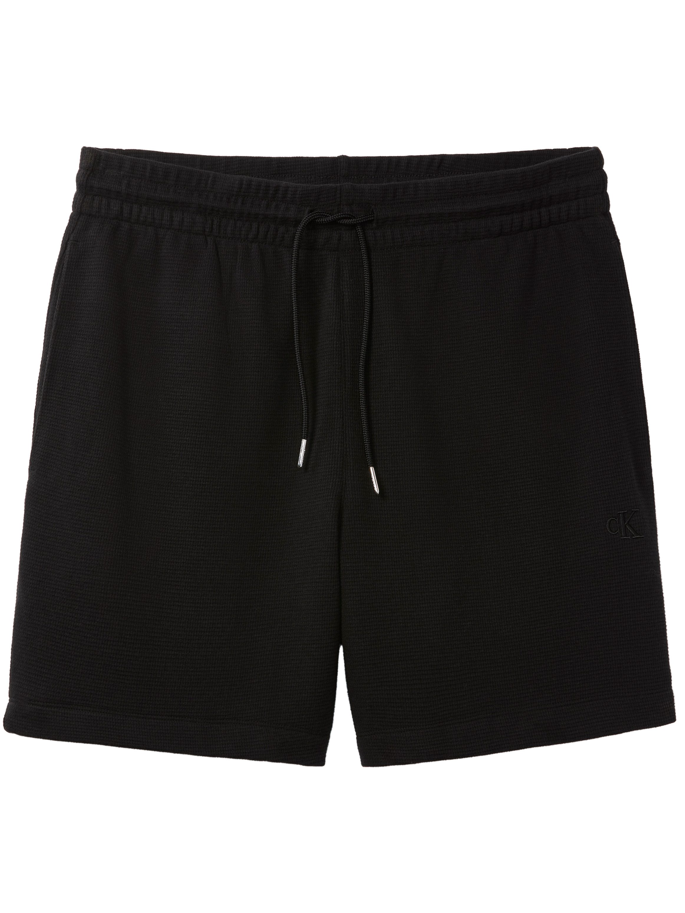Calvin Klein Jeans Sweatshorts HD COTTON WAFFLE SHORT Mit elastischem Bund