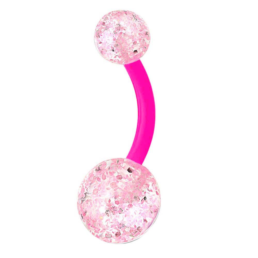 viva-adorno Bauchnabelpiercing Banane Barbell Bioflex Kunststoff günstig online kaufen