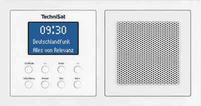 TechniSat »DIGITRADIO UP 1« Digitalradio (DAB) (Digitalradio (DAB), UKW mit RDS, 2 W, Unterputzradio)