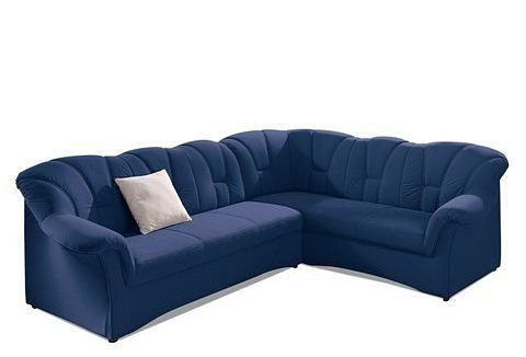 DOMO collection Ecksofa Papenburg B/T/H: 242/190/84 cm L-Form, wahlweise mit Bettfunktion, Langer Schenkel links oder rechts