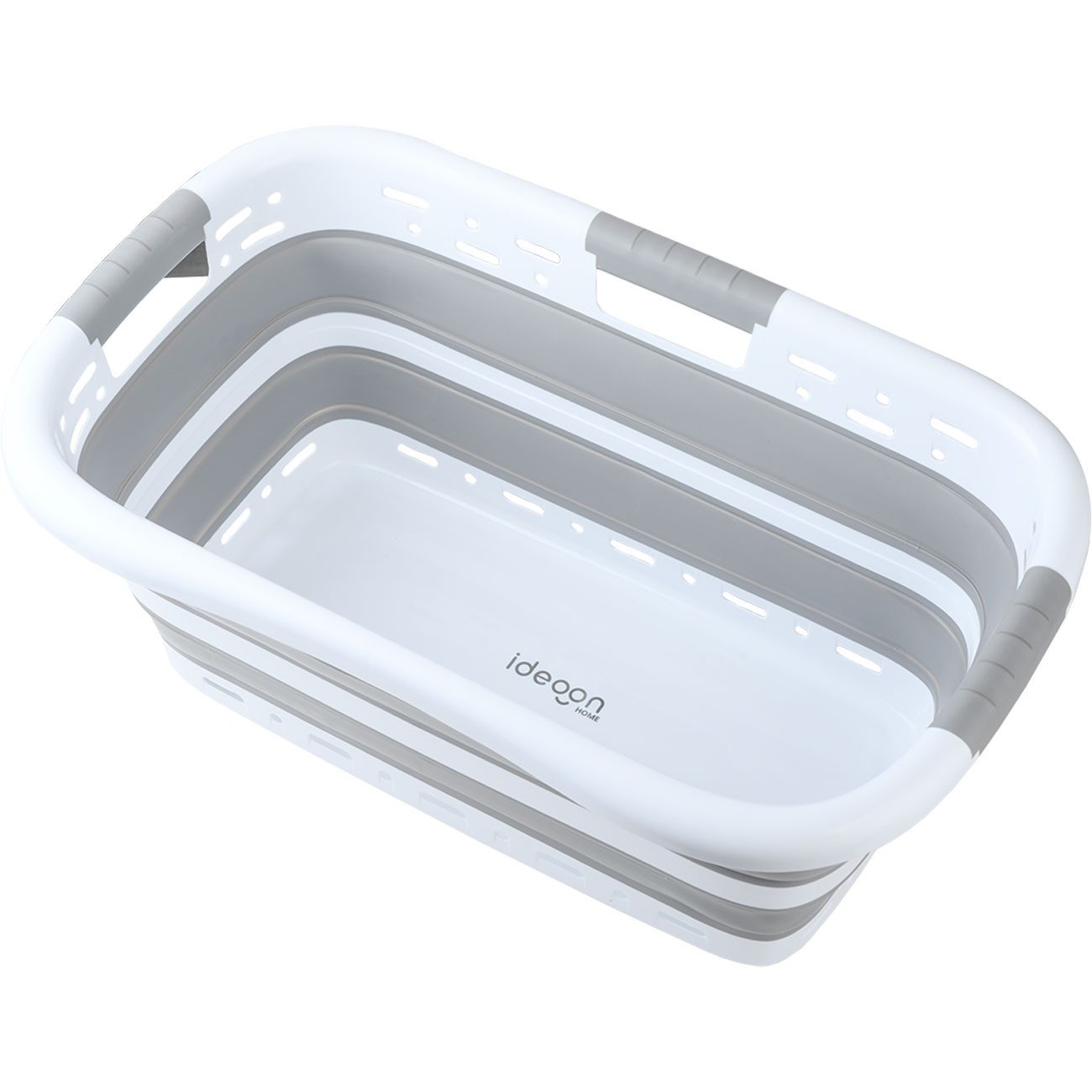 shop'n smile ideoon Wäschekorb Faltbarer Wäschekorb 41L: Platzsparend & ultraflach 8,5cm für Camping (1 St)