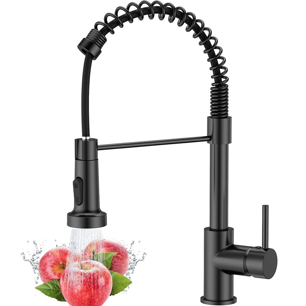 ZEUOPQ Spültischarmatur Wasserhahn Küche, Hoher Bogen günstig online kaufen