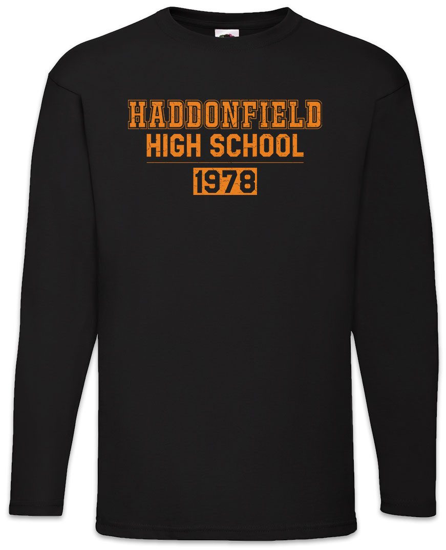 Langarmshirt Haddonfield High School Langarm T-Shirt Horror Halloween Slasher Mask