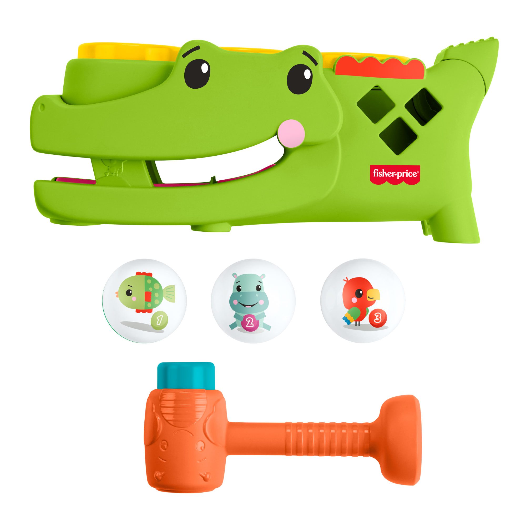 Fisher-Price® Klopfbank Sitz- und Klopf-Rolligator