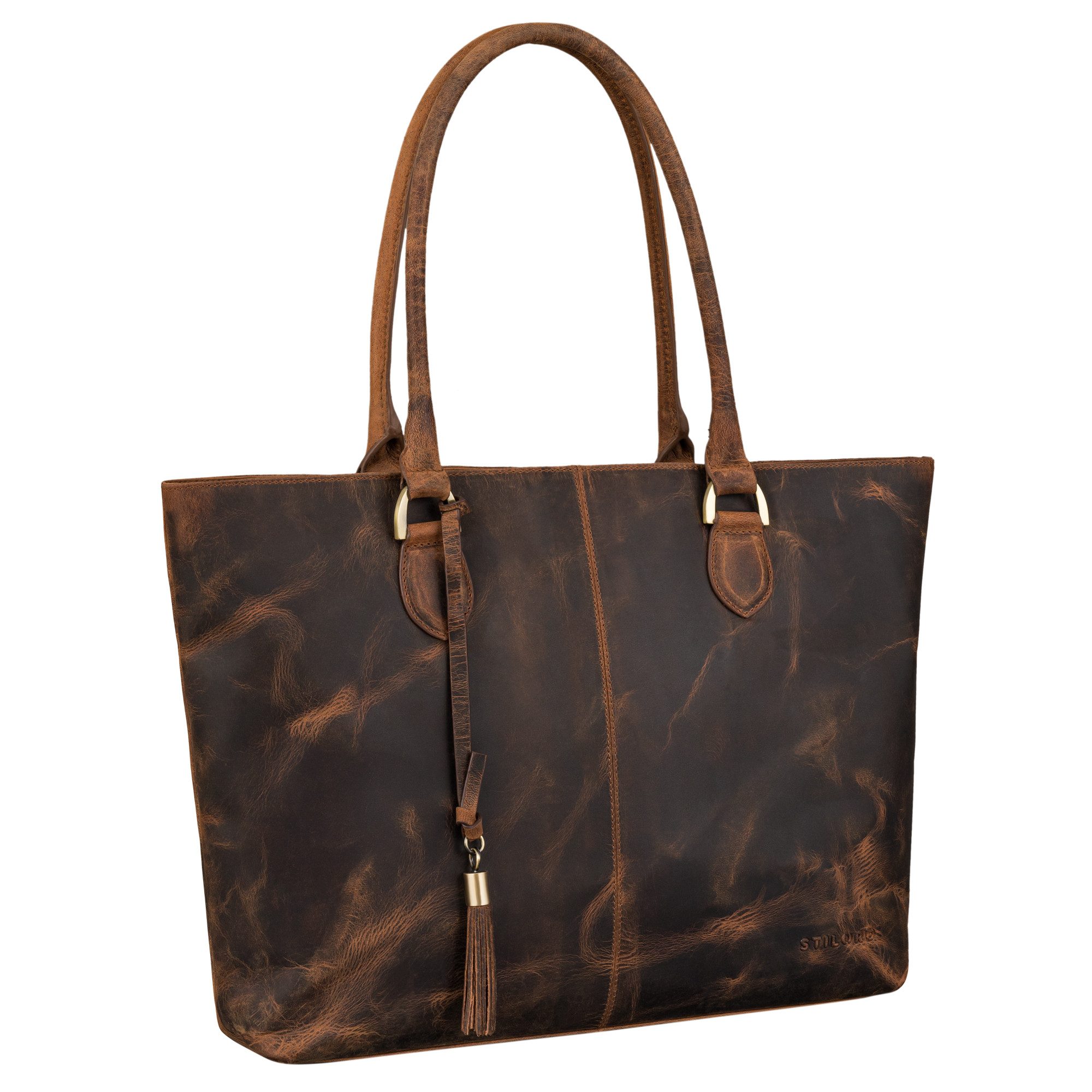 STILORD Handtasche "Callie" Echt Leder Shopper günstig online kaufen