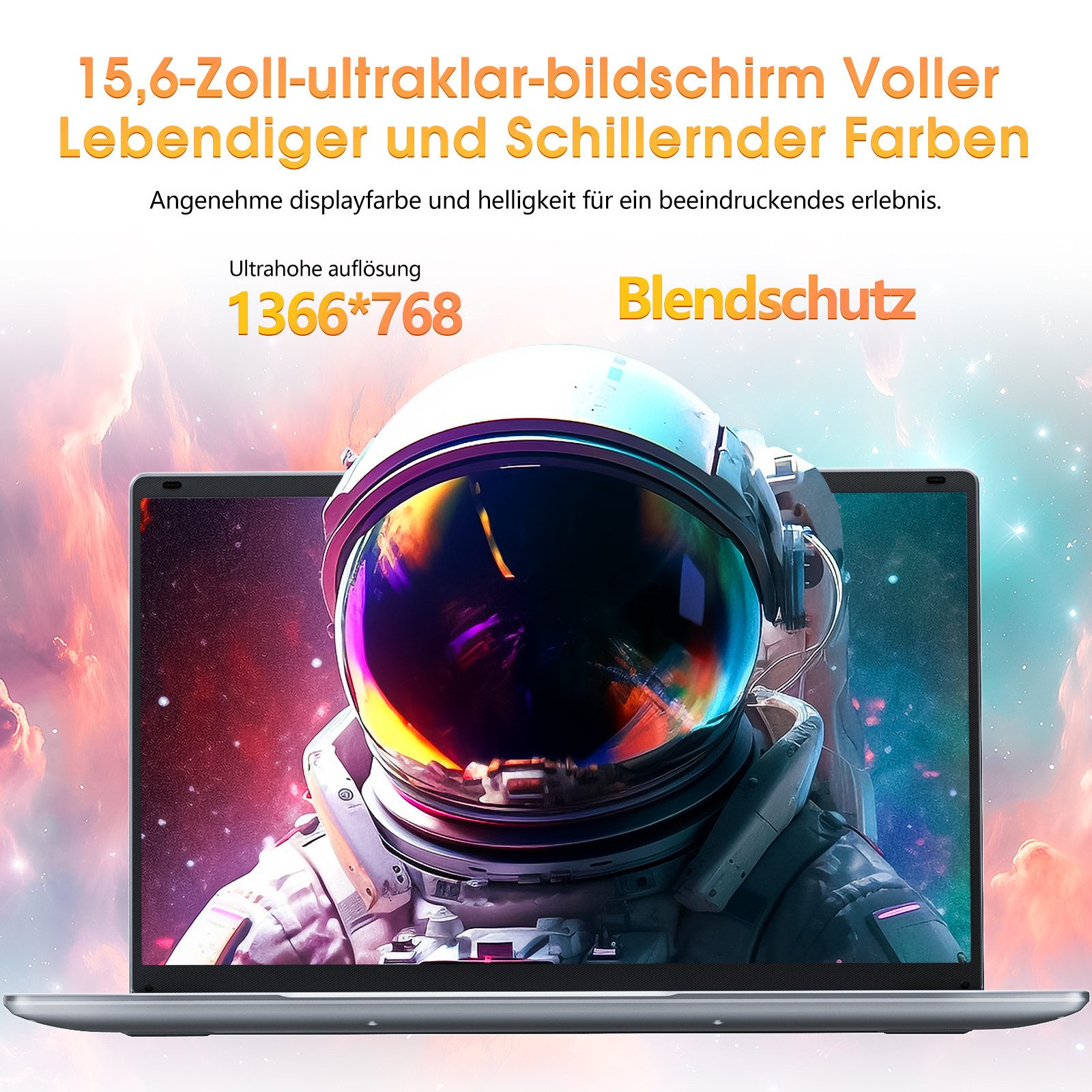 MENGHU 15,6" Laptop 180° Full HD Intel i3-5005U, 8GB RAM 512GB SSD Windows 11 Notebook (Intel Core i3-5005U, 8 GB, 512 GB SSD)