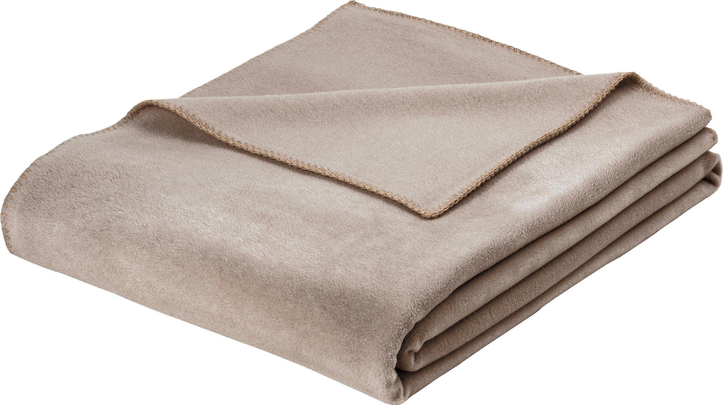 Wohndecke Trevi, Estella, mit Häkeleinfassung, Kuscheldecke günstig online kaufen