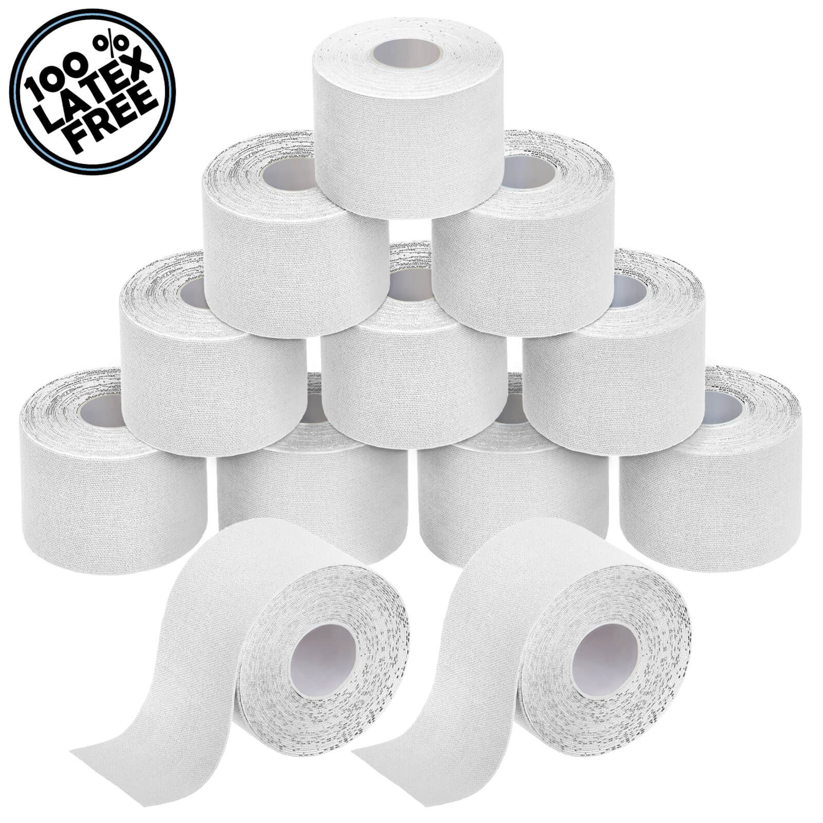 BB Sport Kinesiologie-Tape 12 Rollen Kinesiologie Tape 5 m x 5 cm in verschiedenen Farben