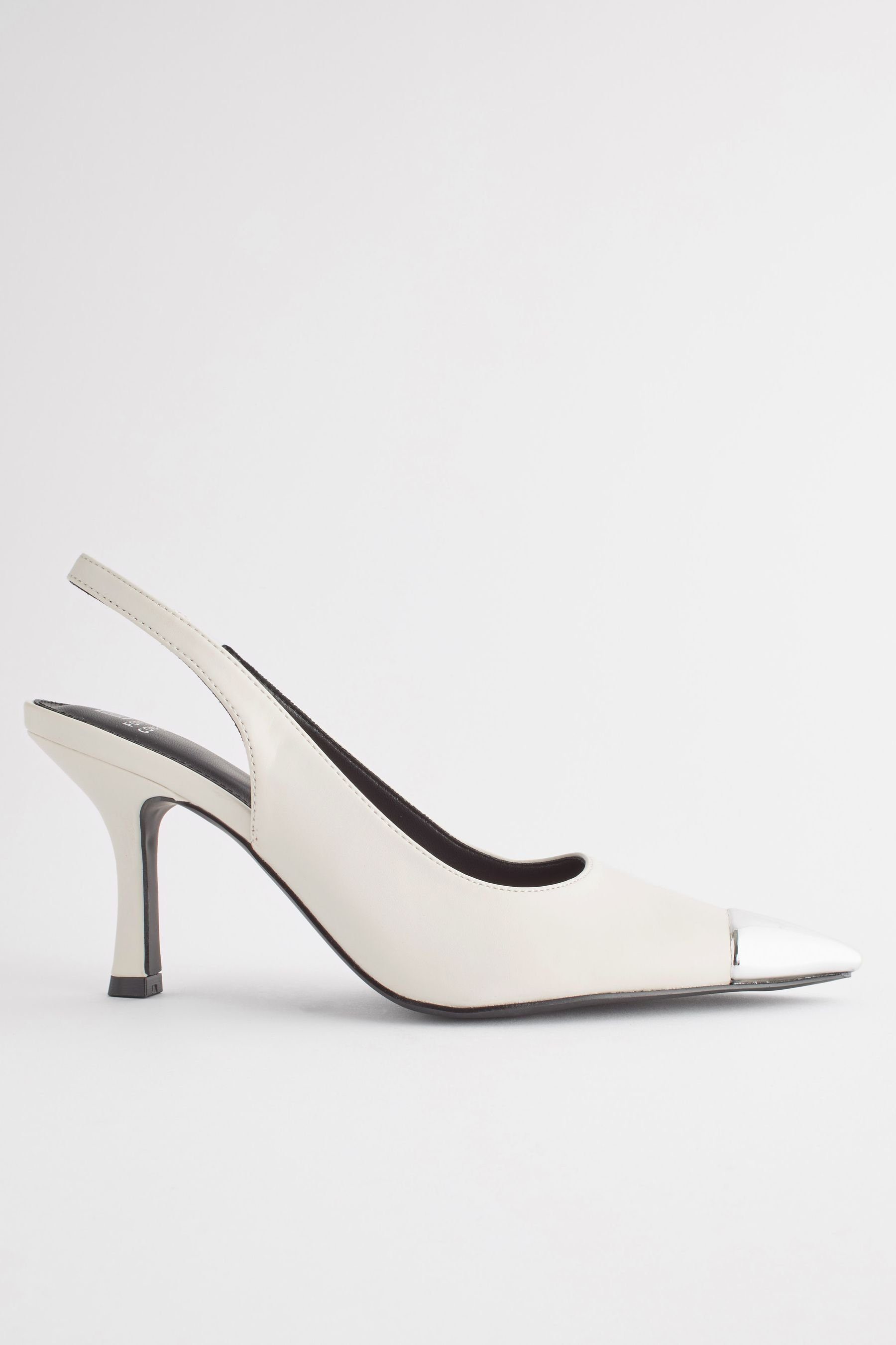 Next Forever Comfort® Slingbacks, Metallic-Zehenkappe Slingpumps (1-tlg)