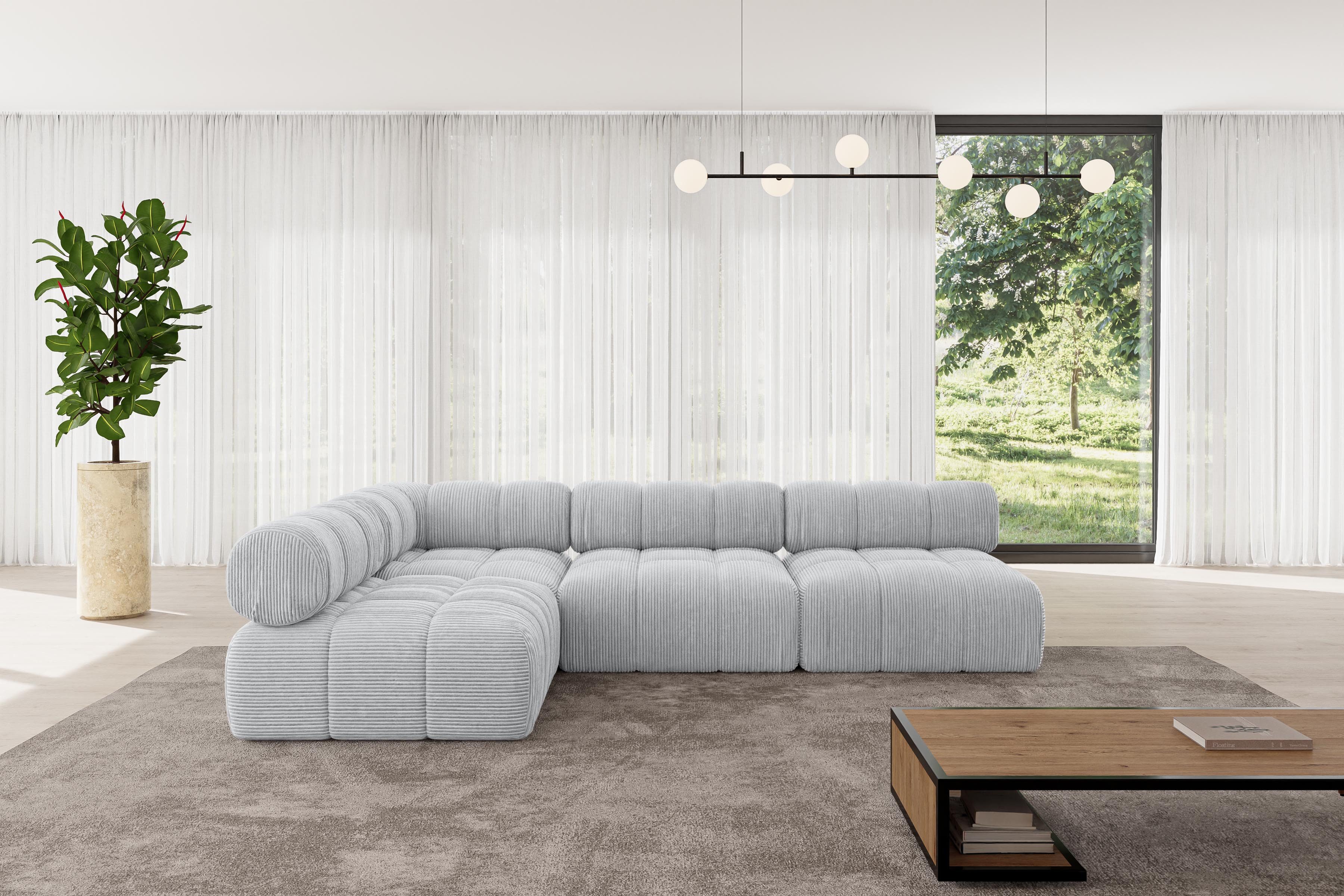 ALTDECOR Ecksofa Samaro-L2, Sofa Praktische Bequeme günstig online kaufen
