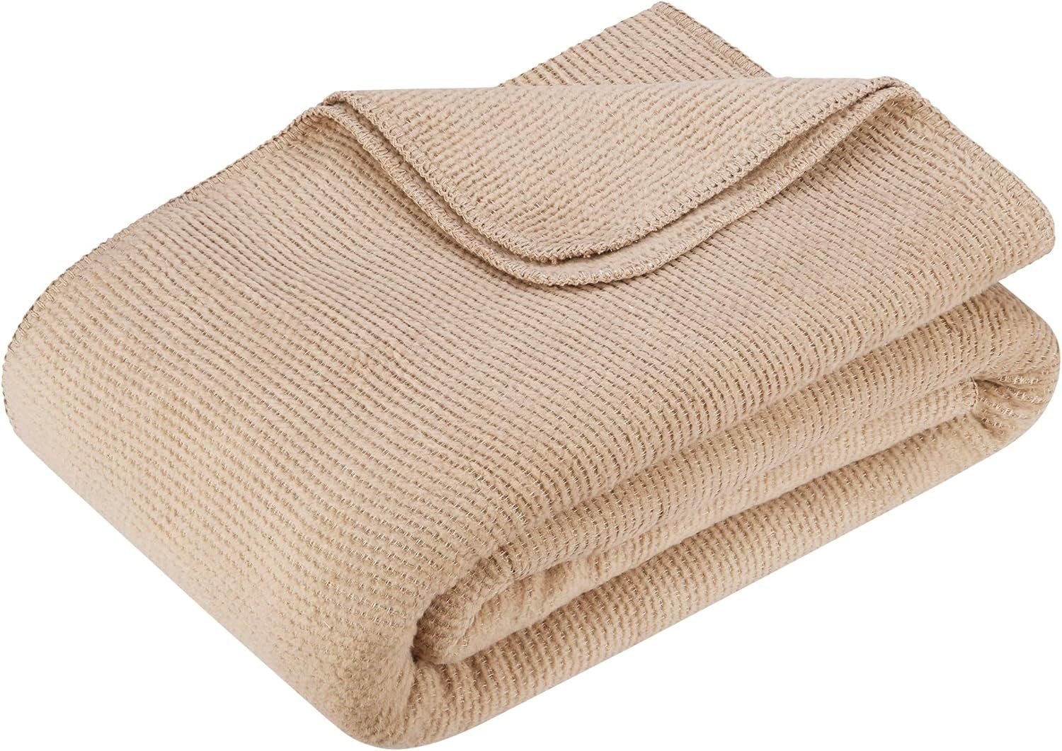 Premium Pure 150x200cm, Sepia Tagesdecke luftdruchlässig BOHORIA® BOHORIA, Cotton Kuscheldecke