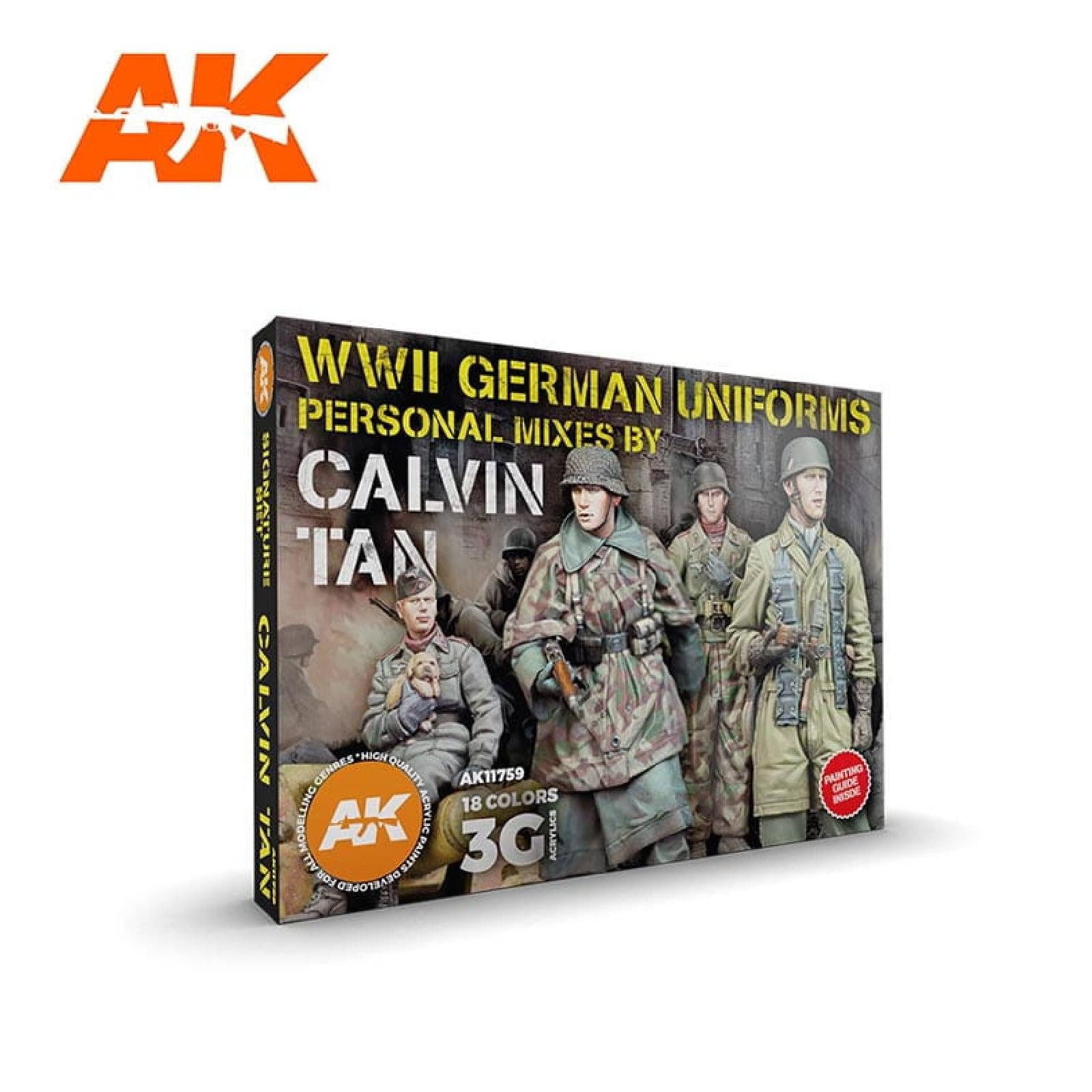 Modellbausatz Paint Set: SIGNATURE SET  CALVIN TAN (18x17ml)
