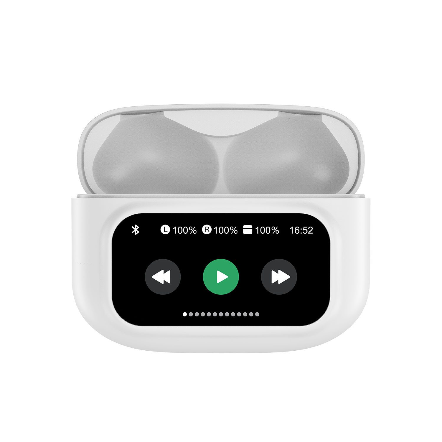 Denver TWD-305 wireless In-Ear-Kopfhörer (Akku 40 mAh in jedem Ohrhörer 400 mAh im Ladeetui)