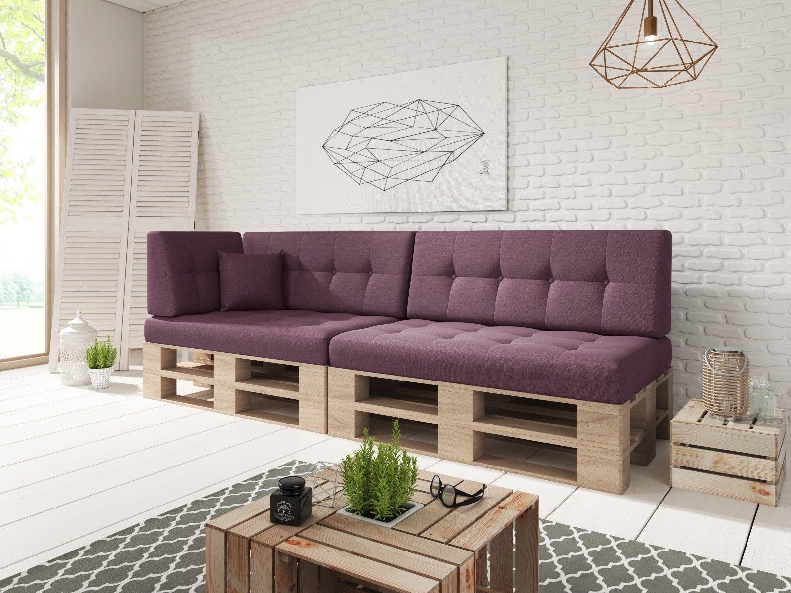 Palettenkissen Palettenkissen VERONA 6er Set