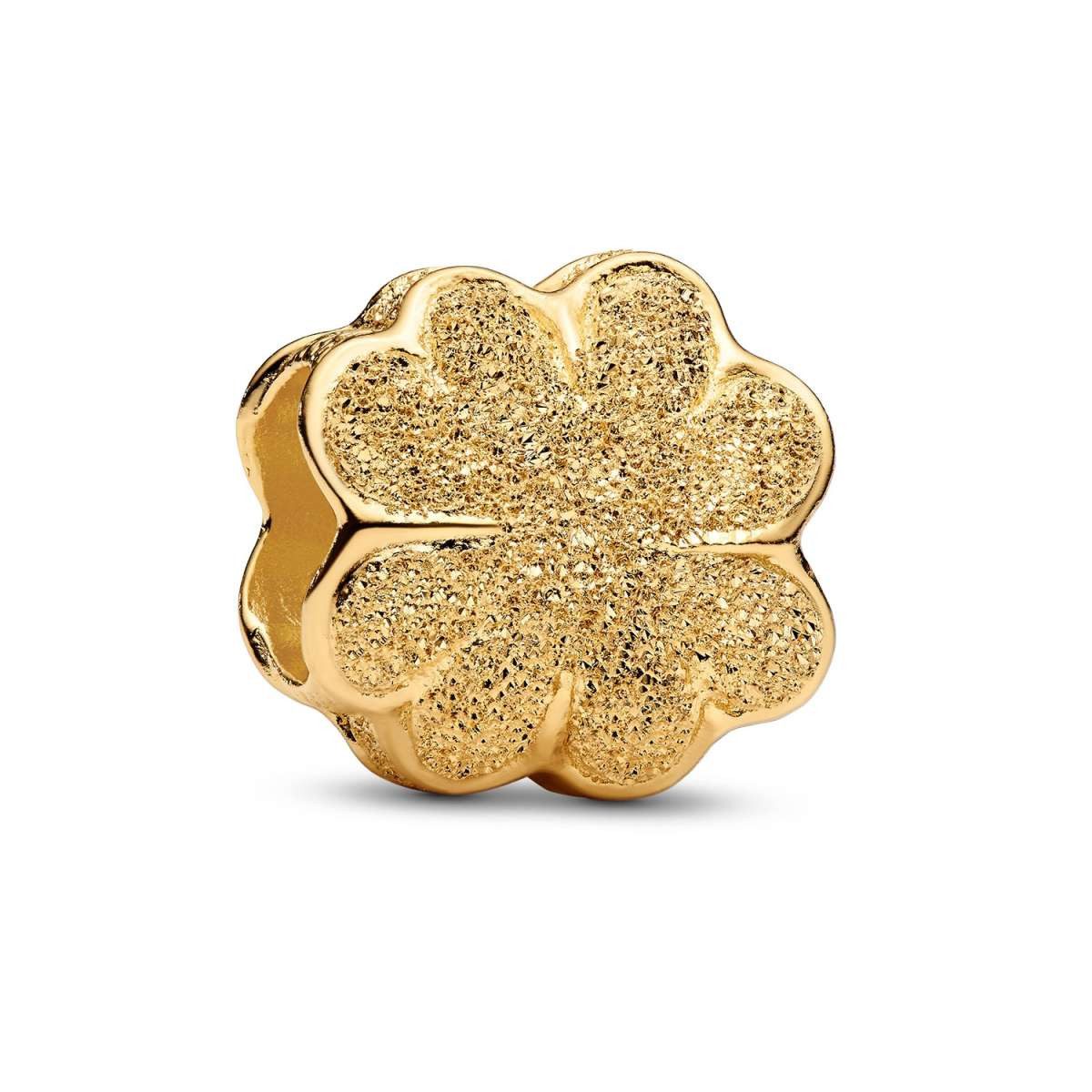 Pandora Bead 764047C00, Goldfarben Kleeblatt Mini
