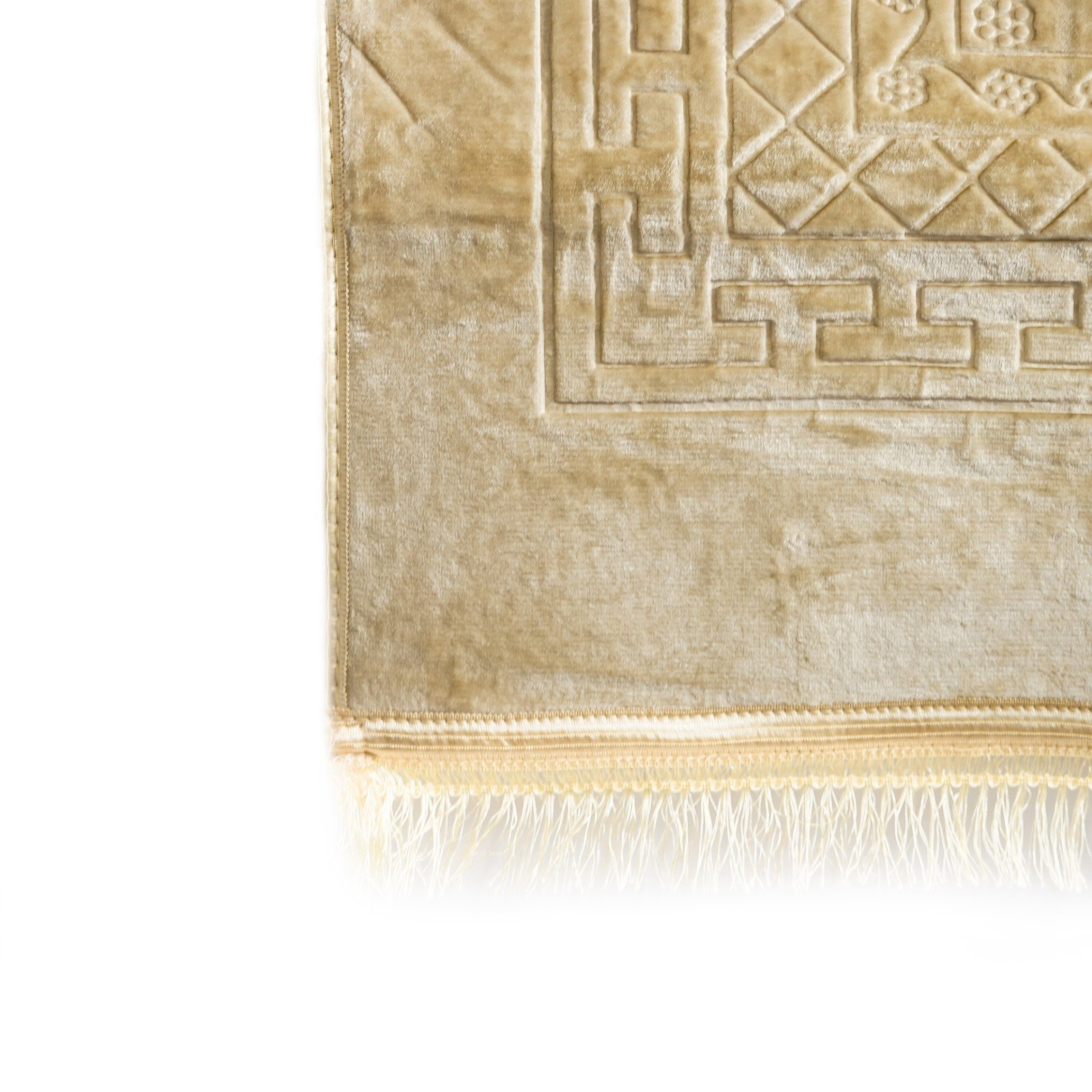 Almina Teppichunterlage Gebetsteppich gepolsterte Islamische Gebetsteppich 80x120cm