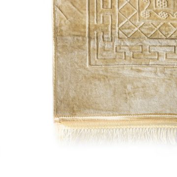 Teppichunterlage Gebetsteppich gepolsterte Islamische Gebetsteppich 80x120cm, Almina
