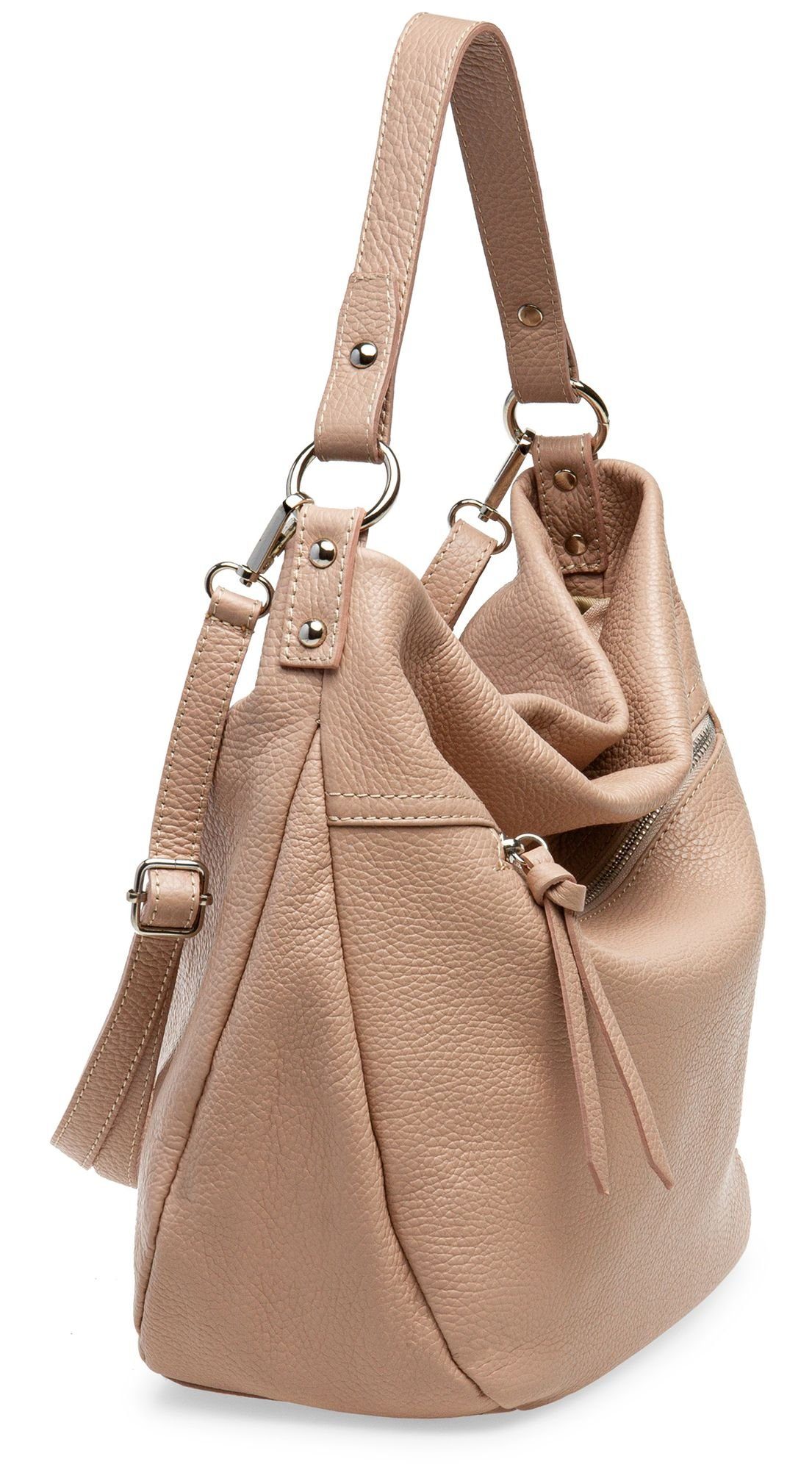 Caspar Schultertasche Damen Leder Schultertasche Mini günstig online kaufen