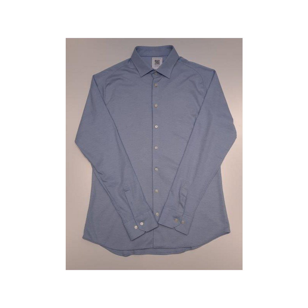 Desoto Businesshemd blau (1-tlg., keine Angabe) light blue piqué