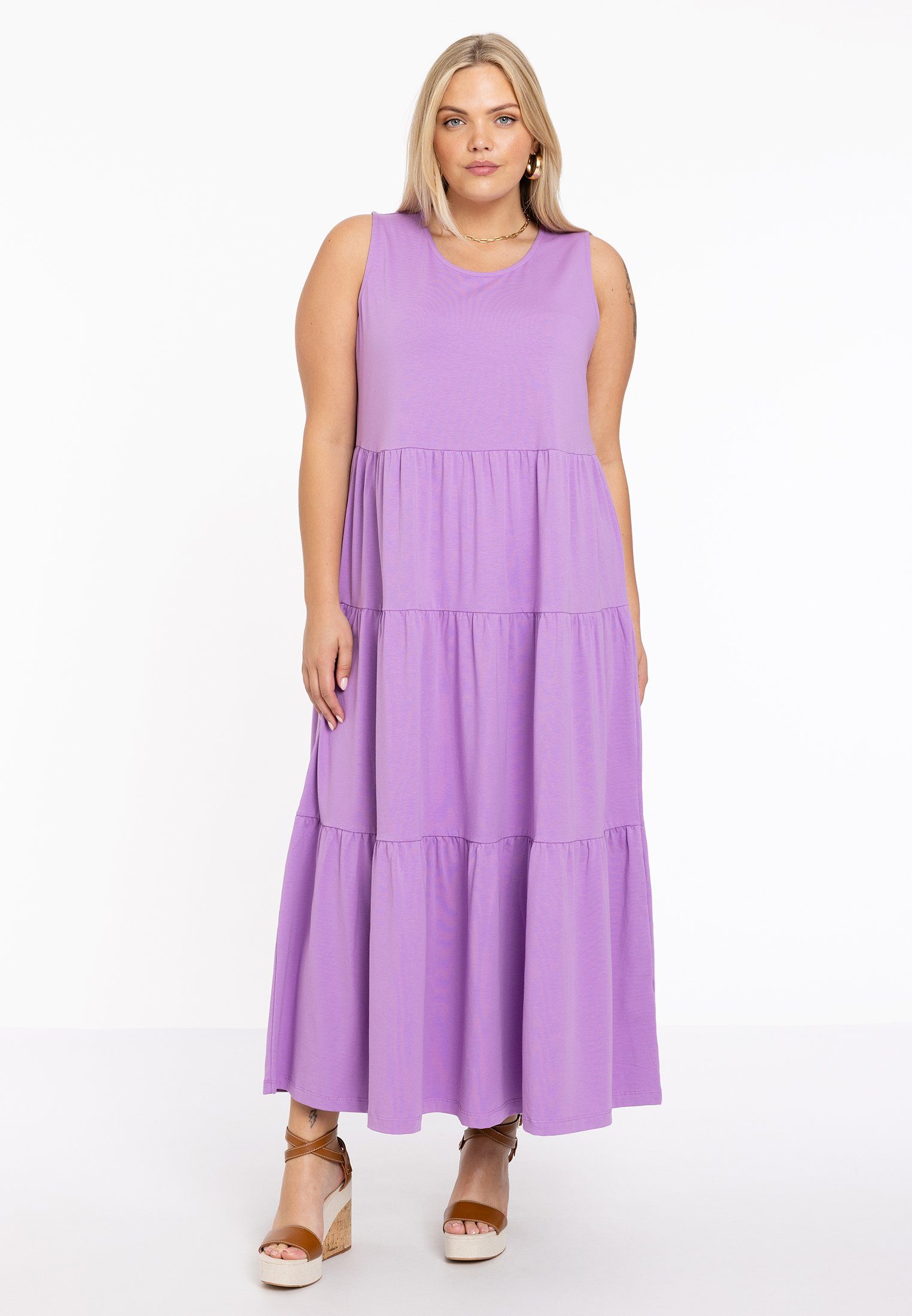 YOEK A-Linien-Kleid Damen Kleid Große Größen günstig online kaufen