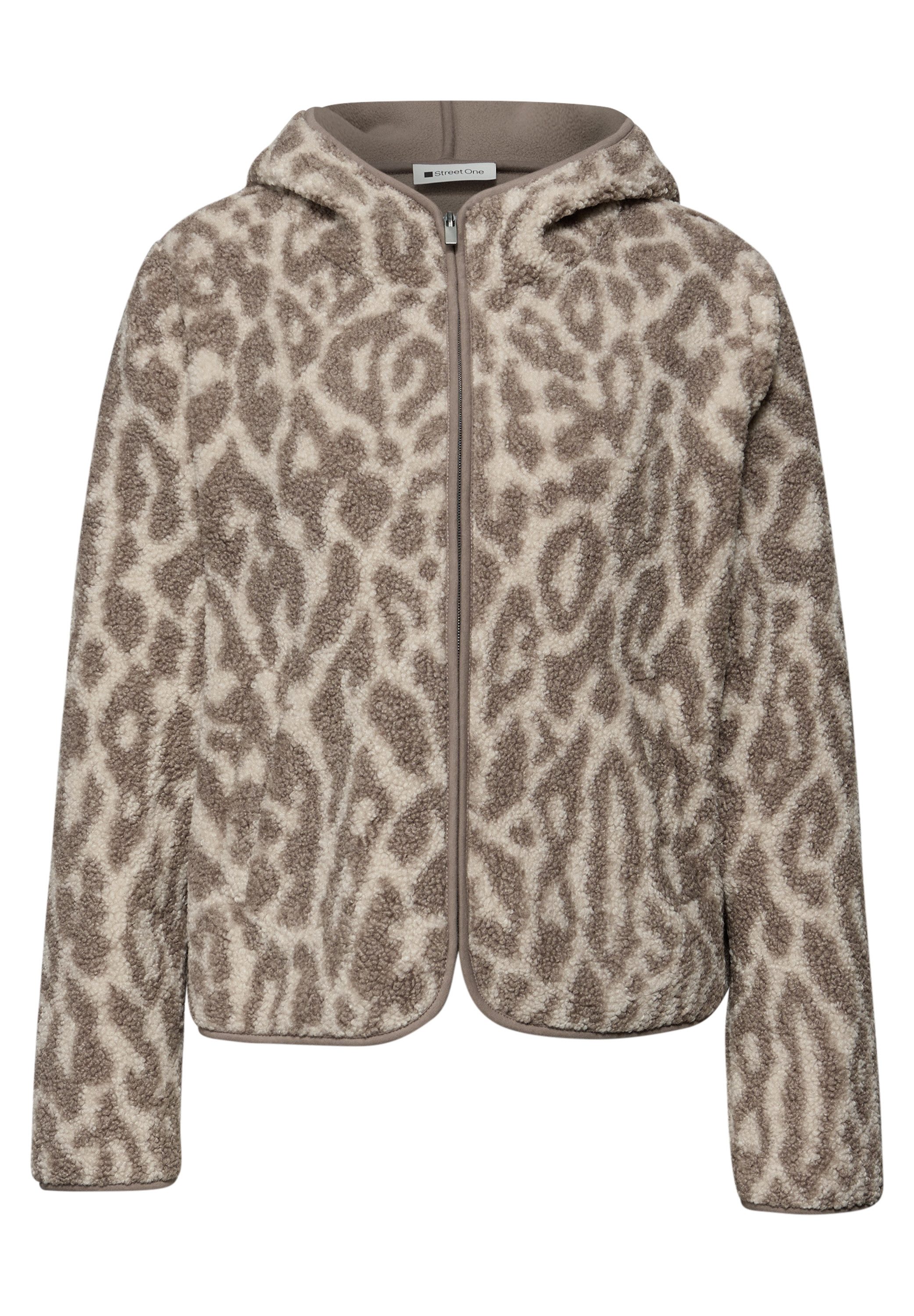 Kapuzenfleecejacke