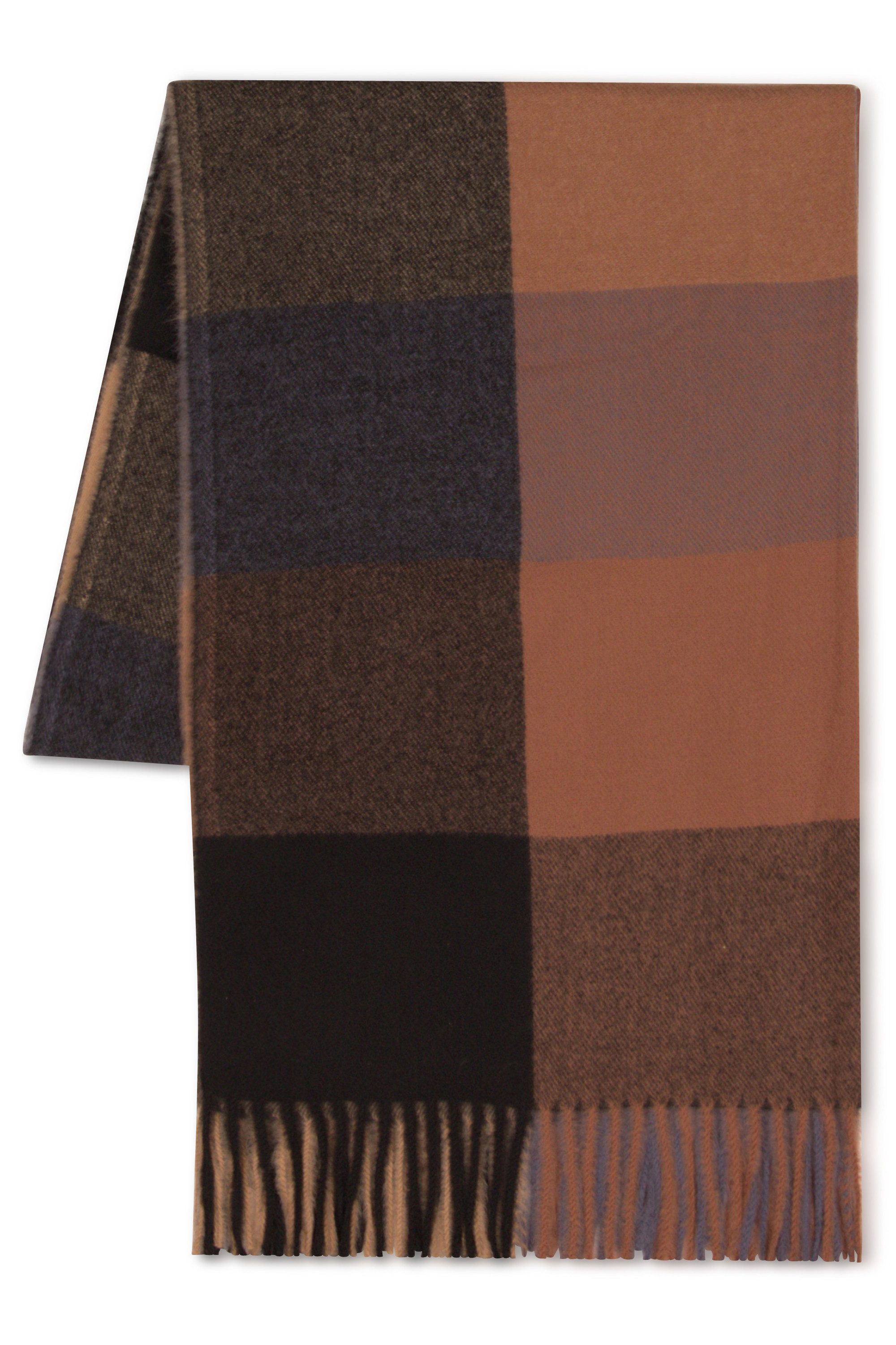 malito more than fashion Modeschal langer karierter Winterschal S602, langer karierter XXL Winterschal / Stola / Überwurf / Pashmina