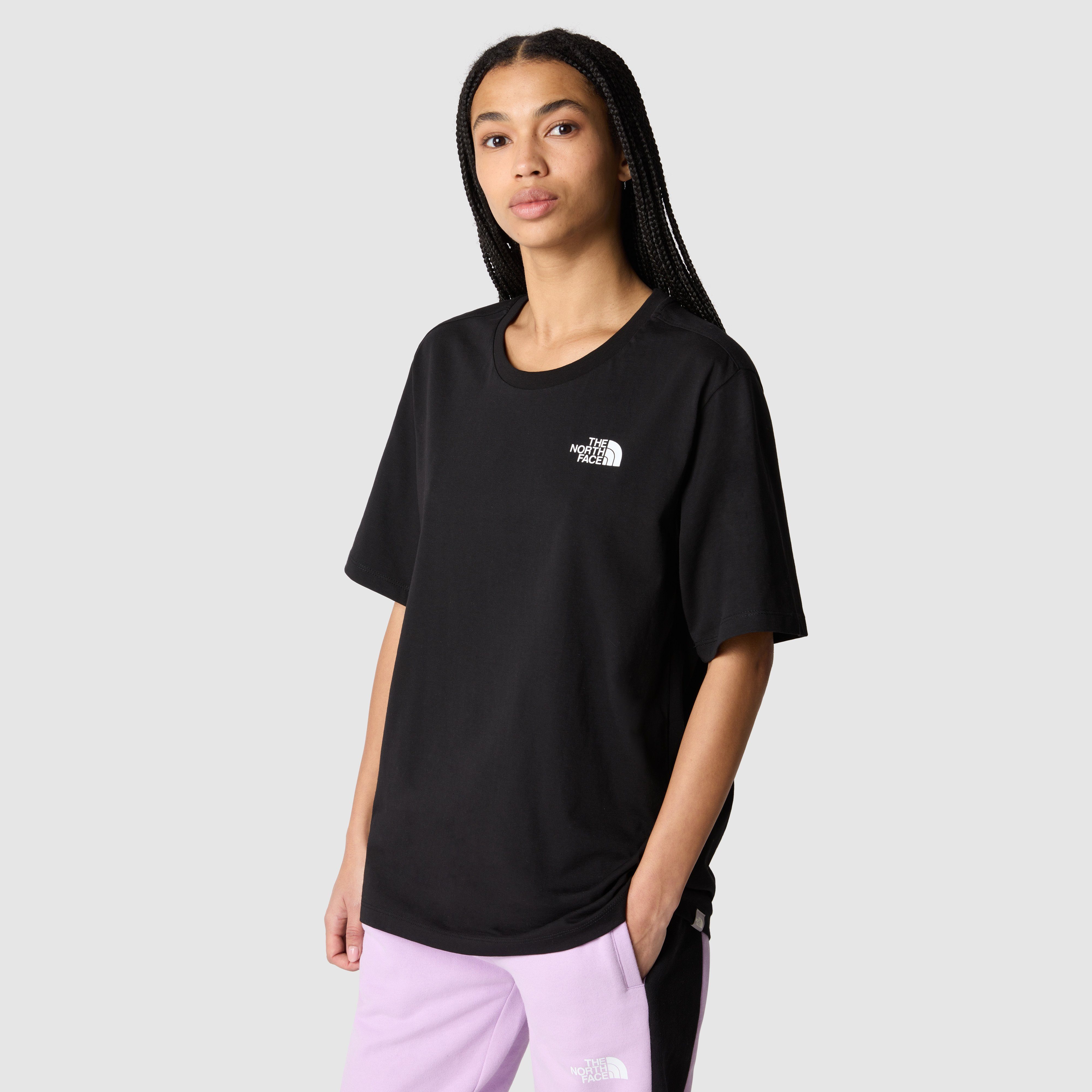 im RELAXED Boyfriend-Look SIMPLE The Face North W T-Shirt DOME