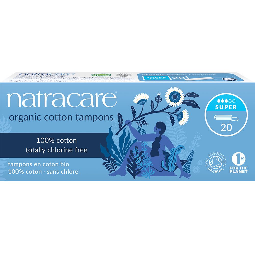 Natracare Intimpflege Tampons Super, 20 Stk.