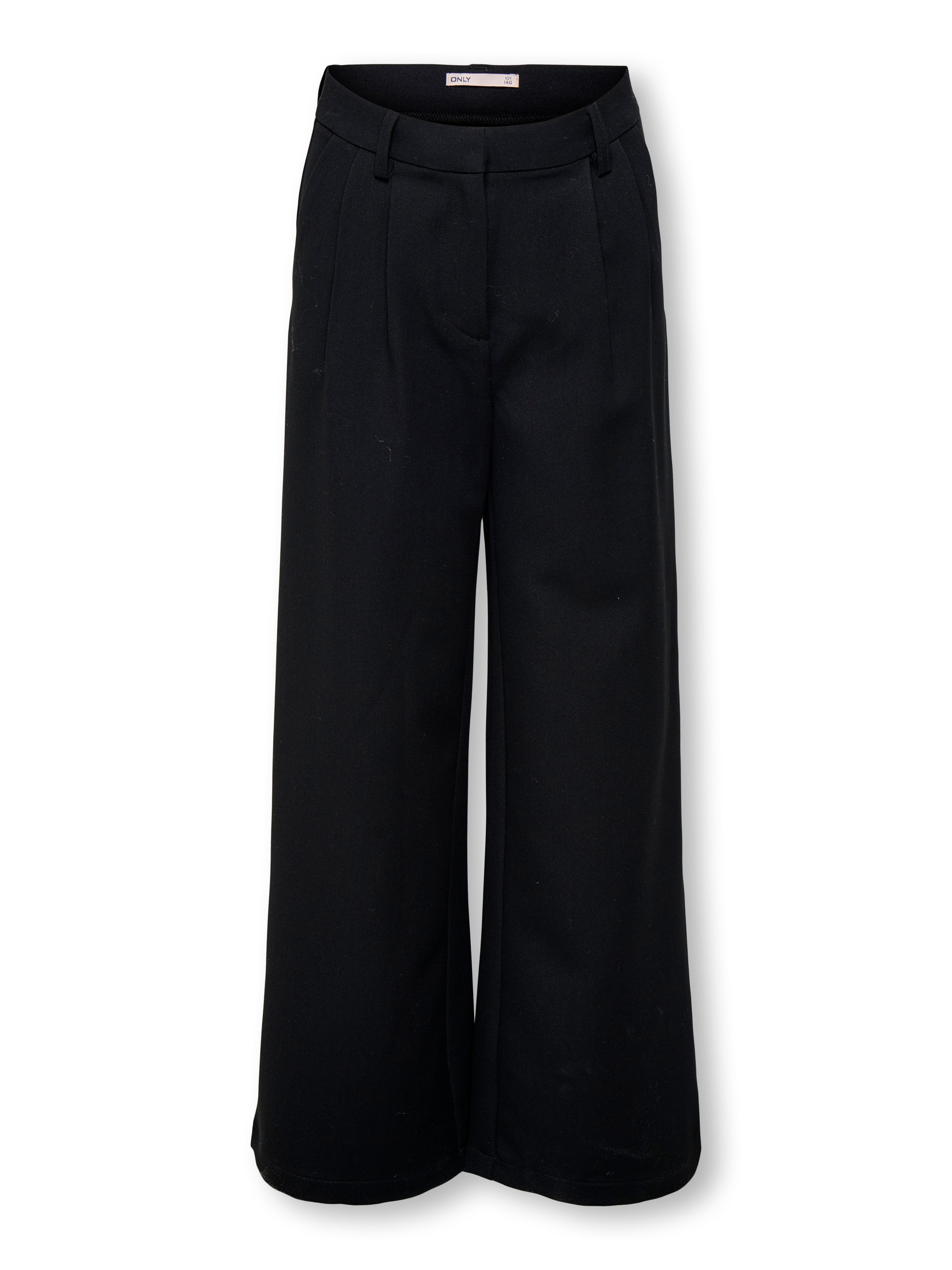KIDS ONLY Palazzohose KOGHATTIE-ZAL LIFE LC WIDE PANT TLR NOOS aus Polyester, Viskose und Elasthan, Relaxed Fit, mit Eingrifftaschen