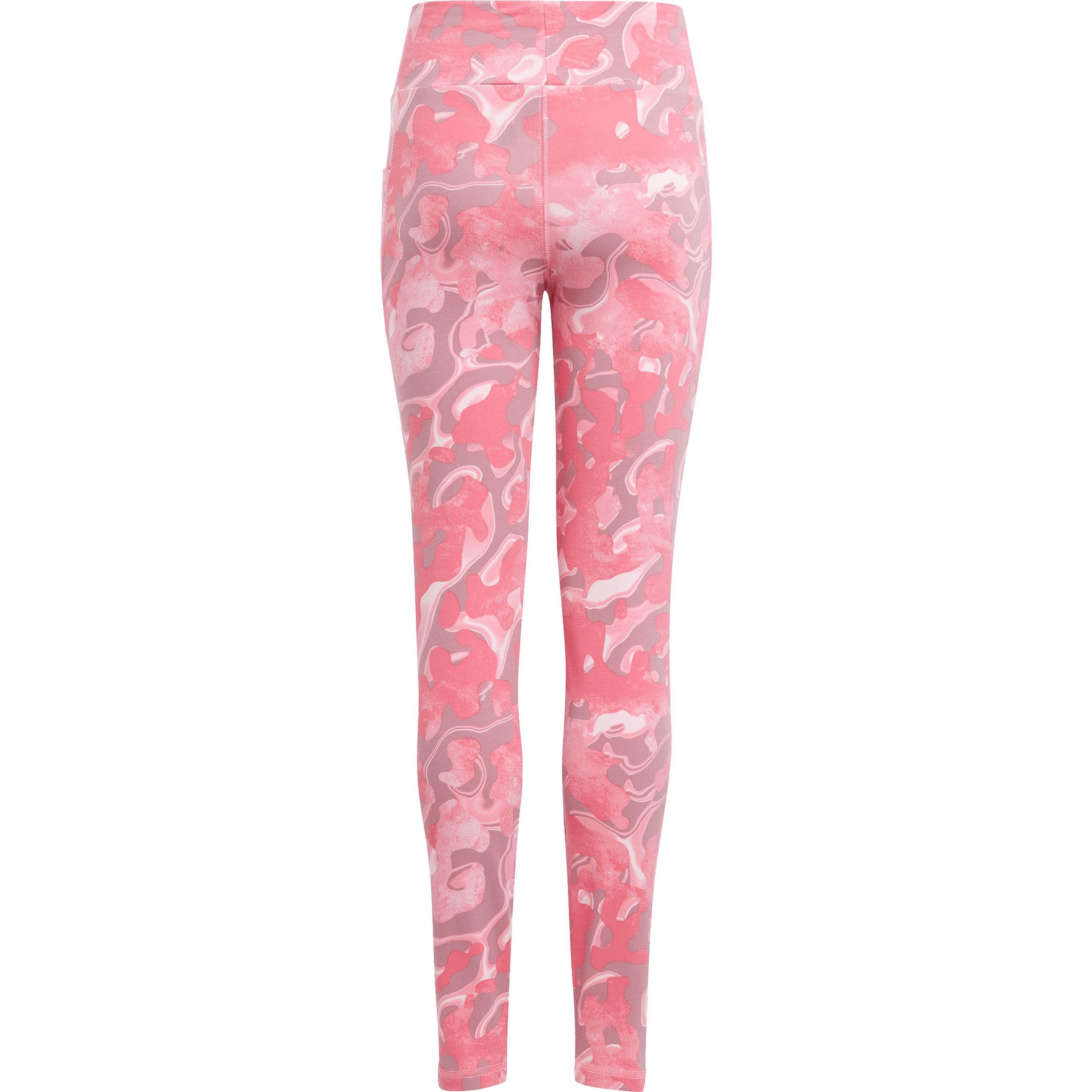 pink-orchid orchid AOP Sportswear Leggings fusion-wonder clear adidas
