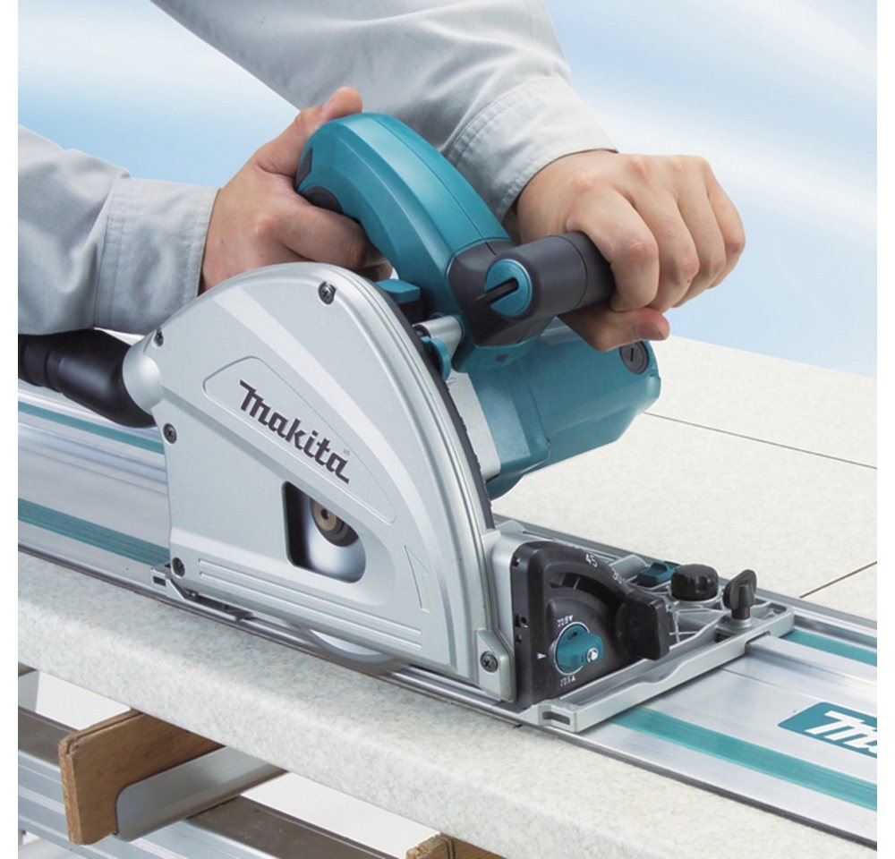 Thumbnail - Makita Tauchsäge SP6000 Elektro-Tauchsäge, 1300 Watt, Handkreissäge blau/schwarz