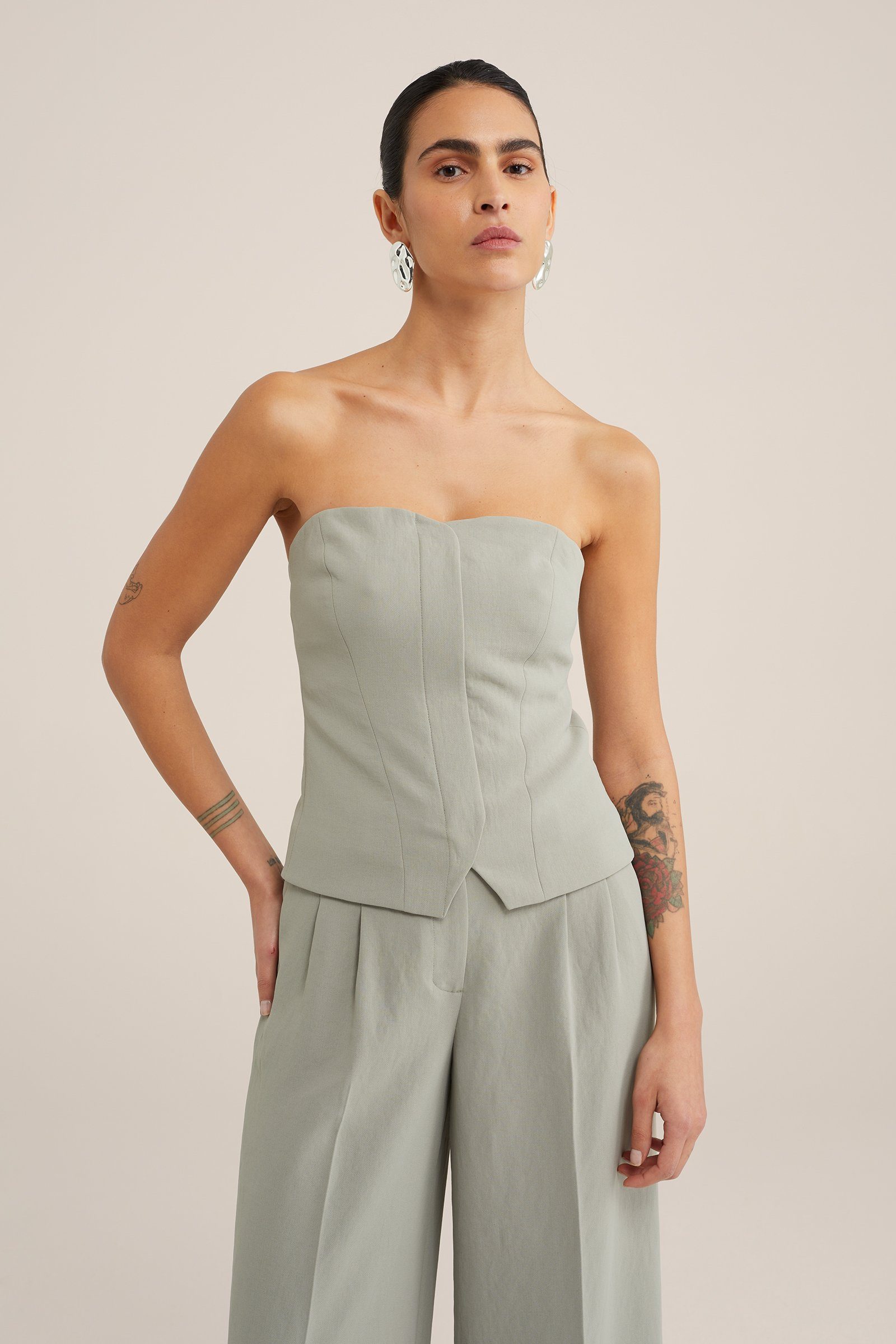 WE Fashion Kurzarmbluse günstig online kaufen